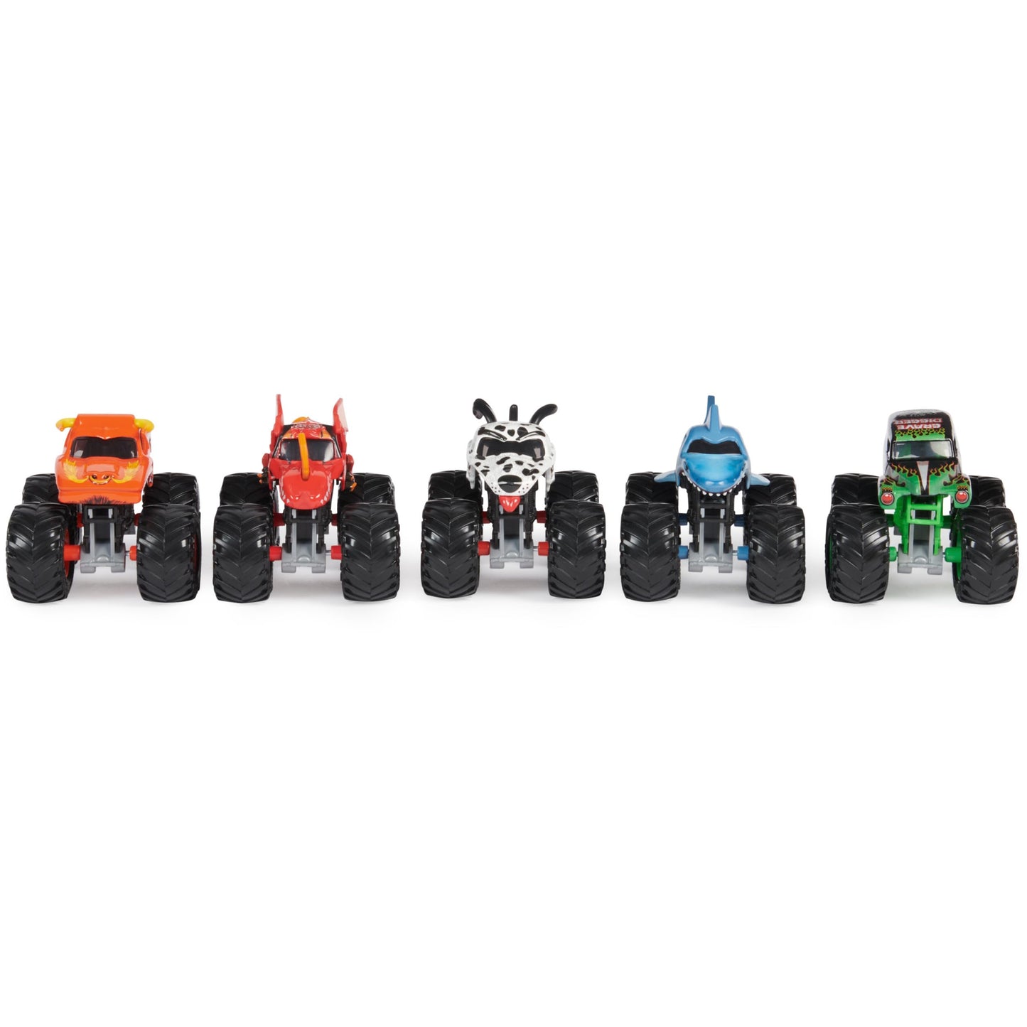 Monster Jam Pit Party 5-Pack – 1:64 Scale Exclusive Monster Trucks