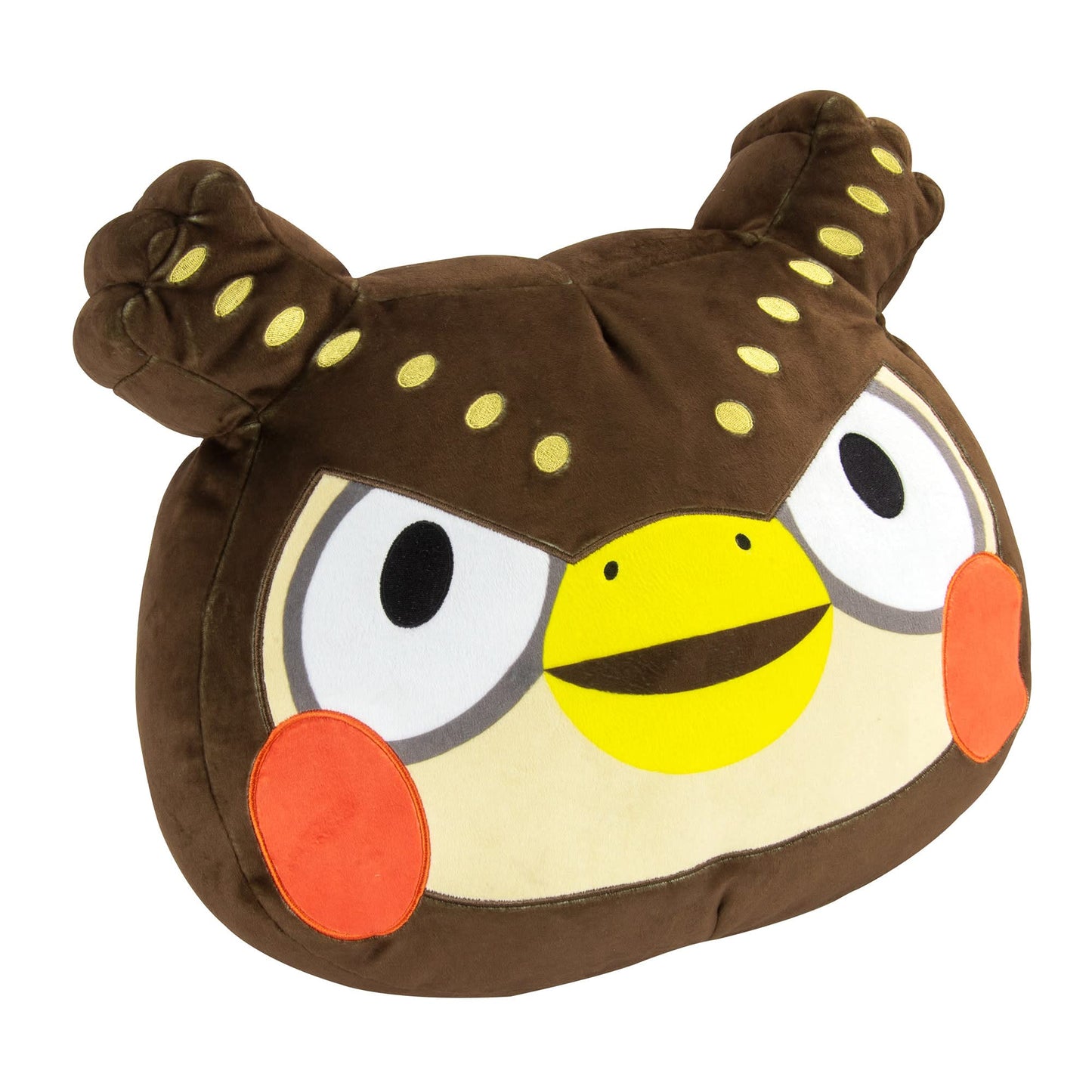 Megasketcher Club Mocchi Mocchi Blathers Plush – 15-Inch Animal Crossing Squishy Plush