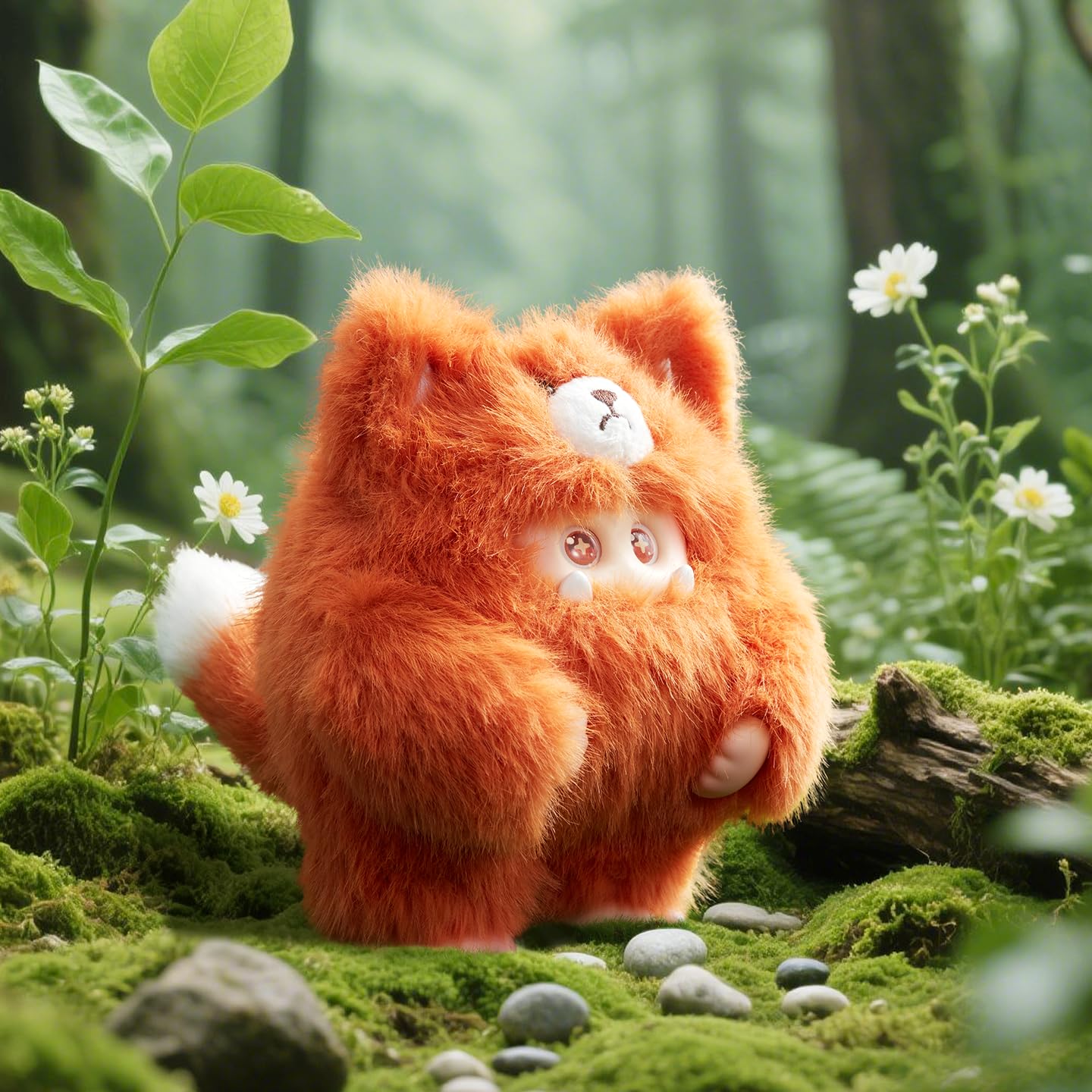 OHKU Giggle Monster Furry Forest Series Vinyl Blind Box – Whole Set