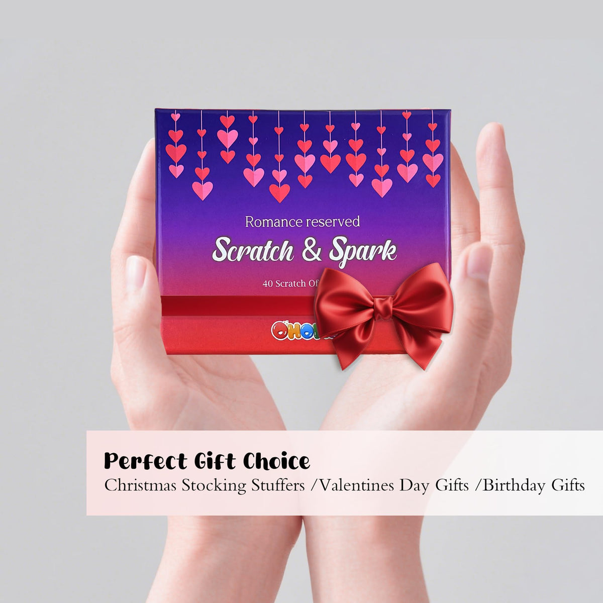 OHOME 40 Scratch Off Date Card Set — Couples Gifts for Anniversary, Bridal Shower & Easter
