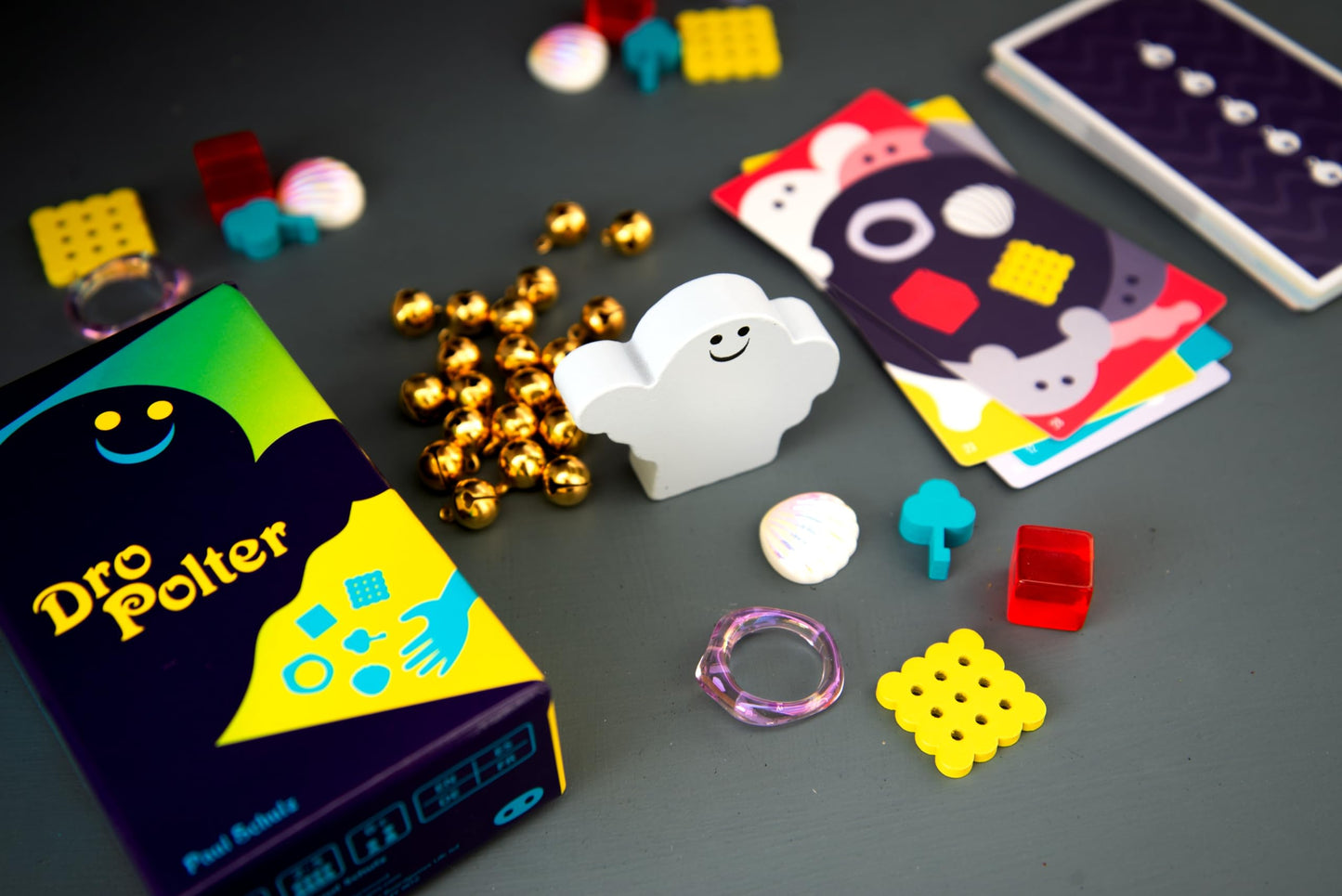 Oink Games DroPolter – Fast-Paced Ghost Memory Party Game for 2–5 Players (Ages 6+) | Portable Travel