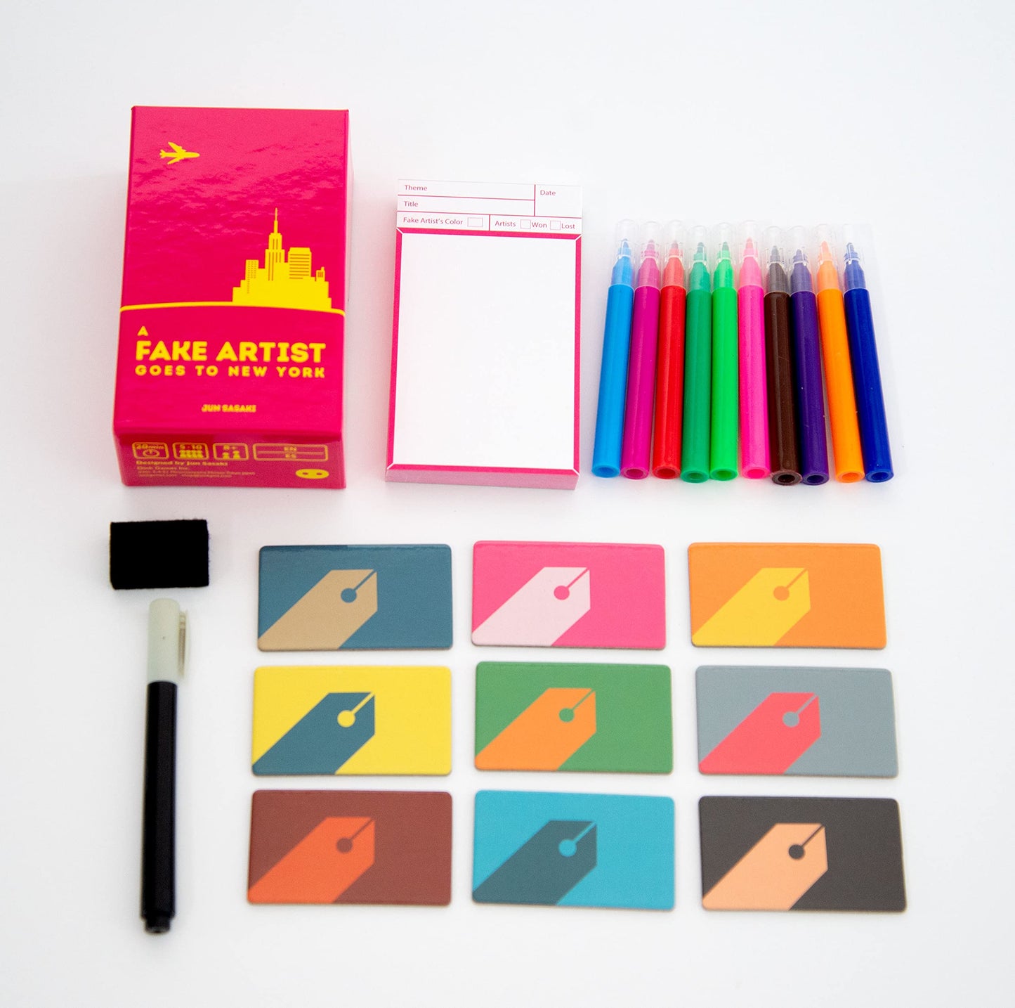 Oink Games A Fake Artist Goes to New York | 5-10 Player Party Game