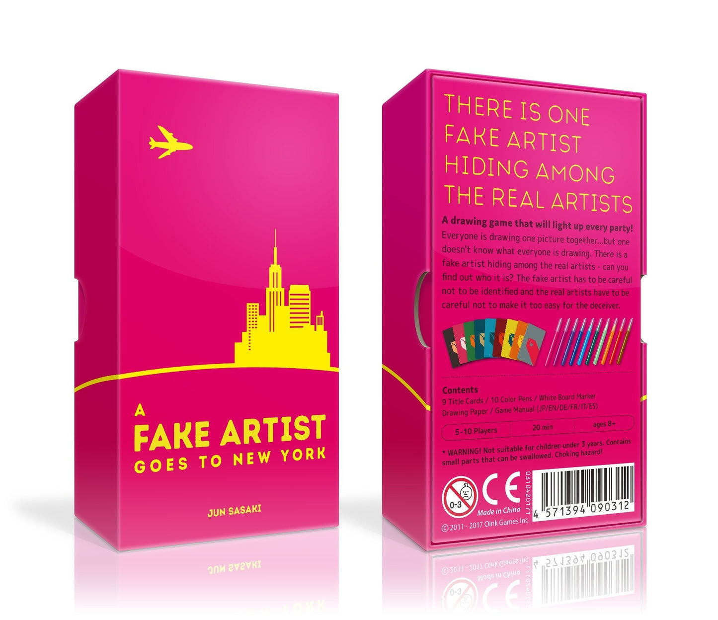Oink Games A Fake Artist Goes to New York | 5-10 Player Party Game