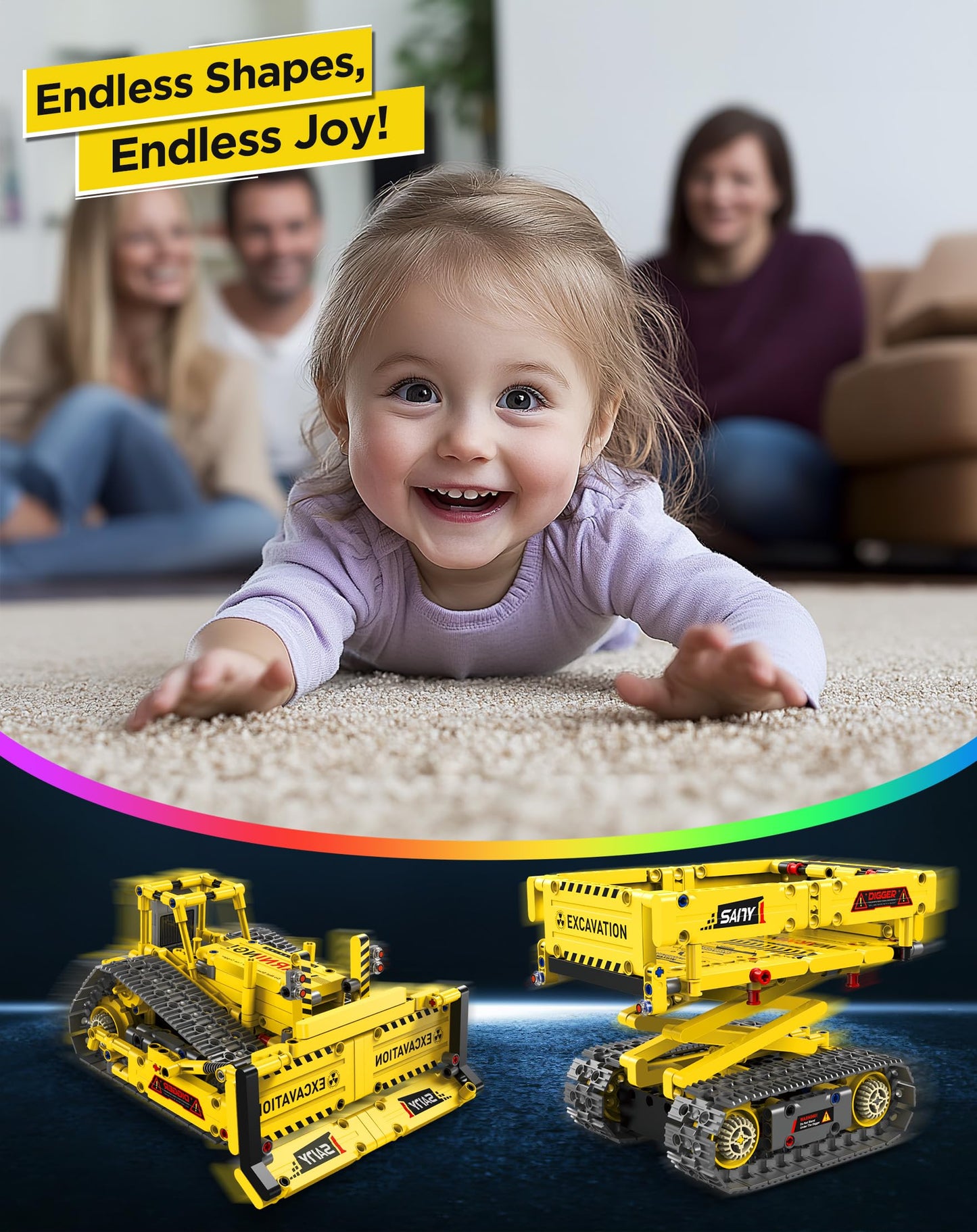 okk STEM Robot Toys for Kids 8-12 | 5-in-1 App & Remote Control Kit