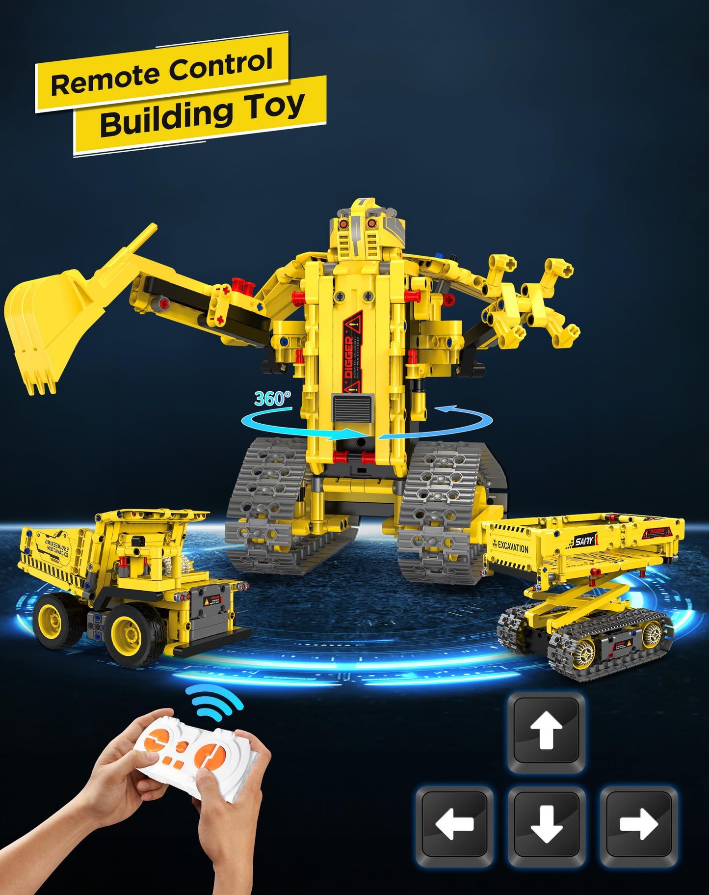 okk STEM Robot Toys for Kids 8-12 | 5-in-1 App & Remote Control Kit