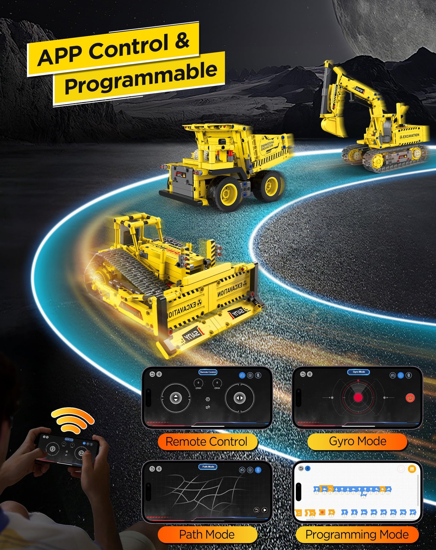 okk STEM Robot Toys for Kids 8-12 | 5-in-1 App & Remote Control Kit