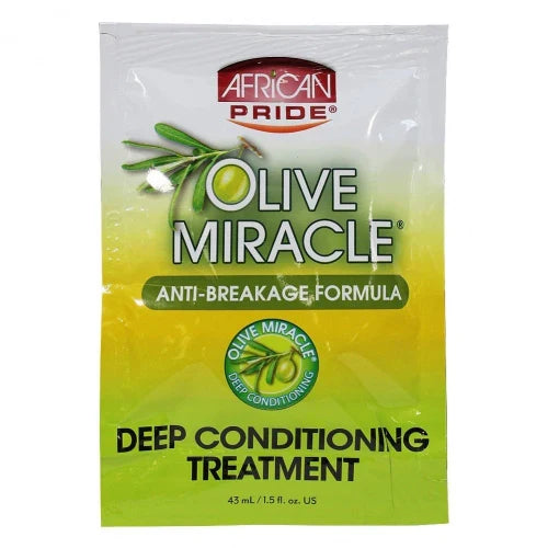 African Pride Olive Miracle Deep Conditioning Treatment 1.5oz