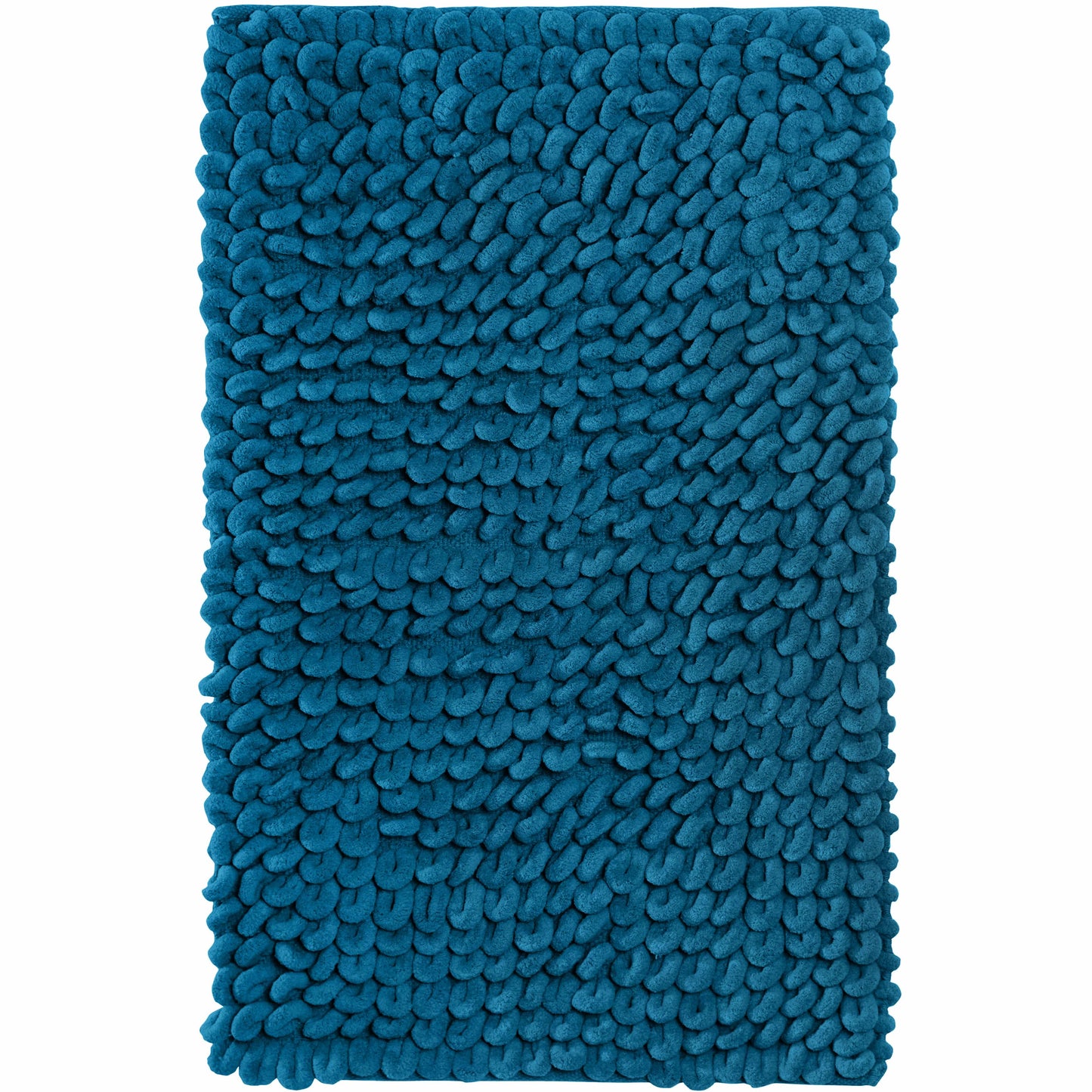 OLIVIA ROCCO Jumbo Loop Bath Mat Non Slip Water Absorbent Rug Easy-Care Hotel-Quality Textile