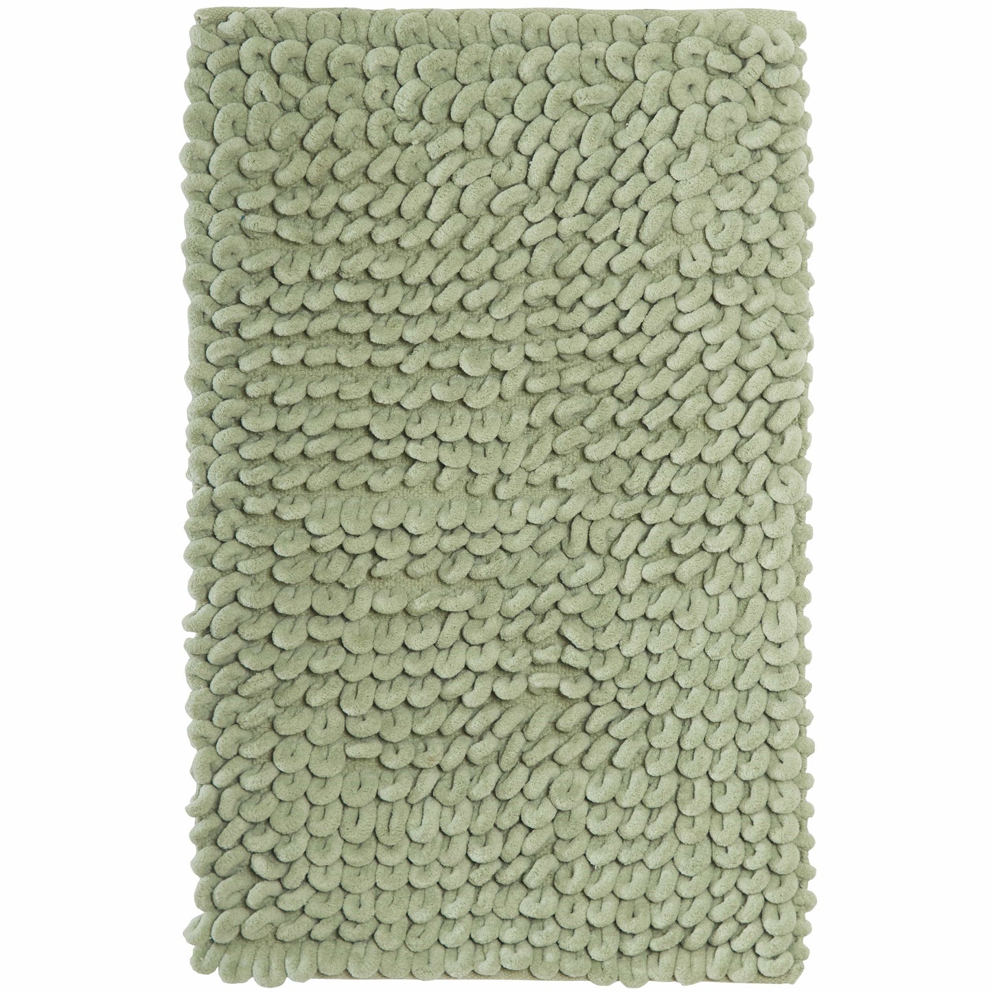 OLIVIA ROCCO Jumbo Loop Bath Mat Non Slip Water Absorbent Rug Easy-Care Hotel-Quality Textile