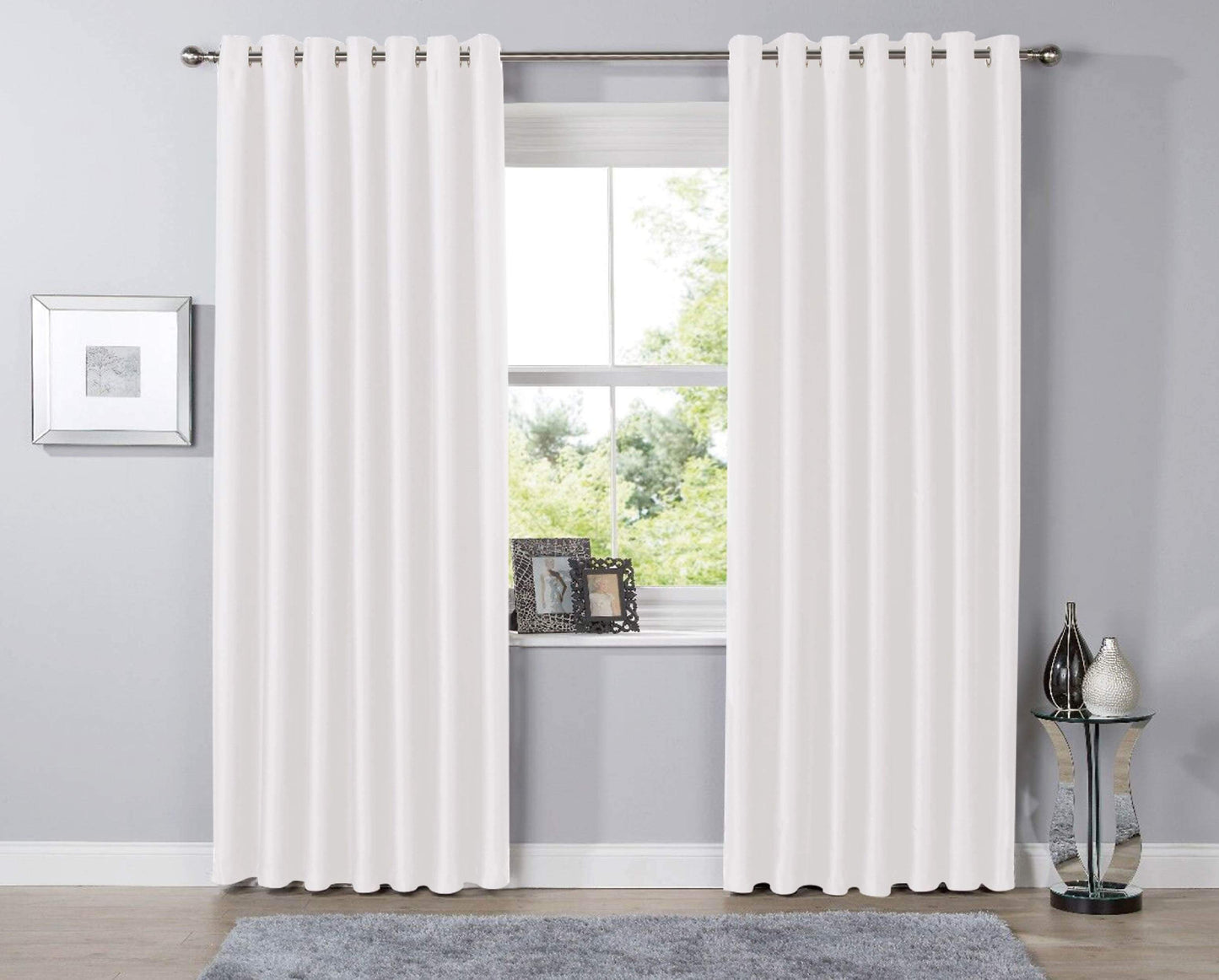 OLIVIA ROCCO Thermal Blackout Curtains For Room Darkening Panels 12 Colours Multiple Sizes