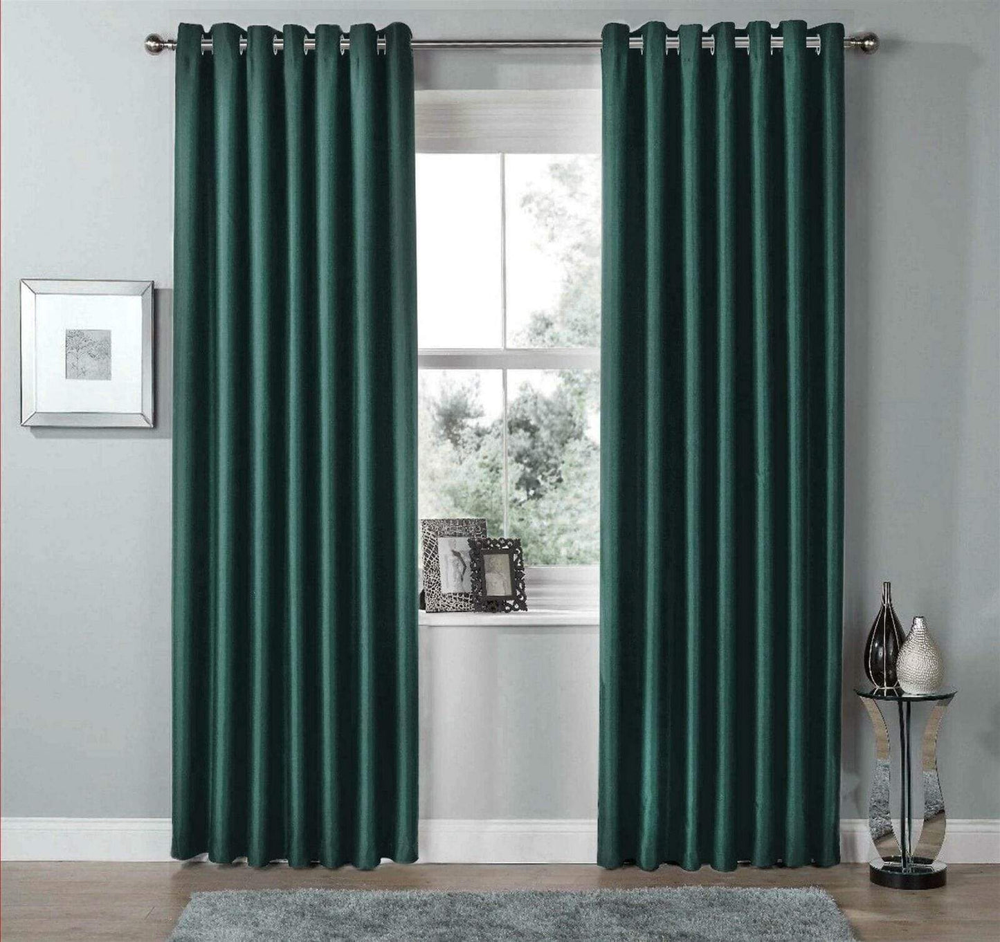 OLIVIA ROCCO Thermal Blackout Curtains For Room Darkening Panels 12 Colours Multiple Sizes