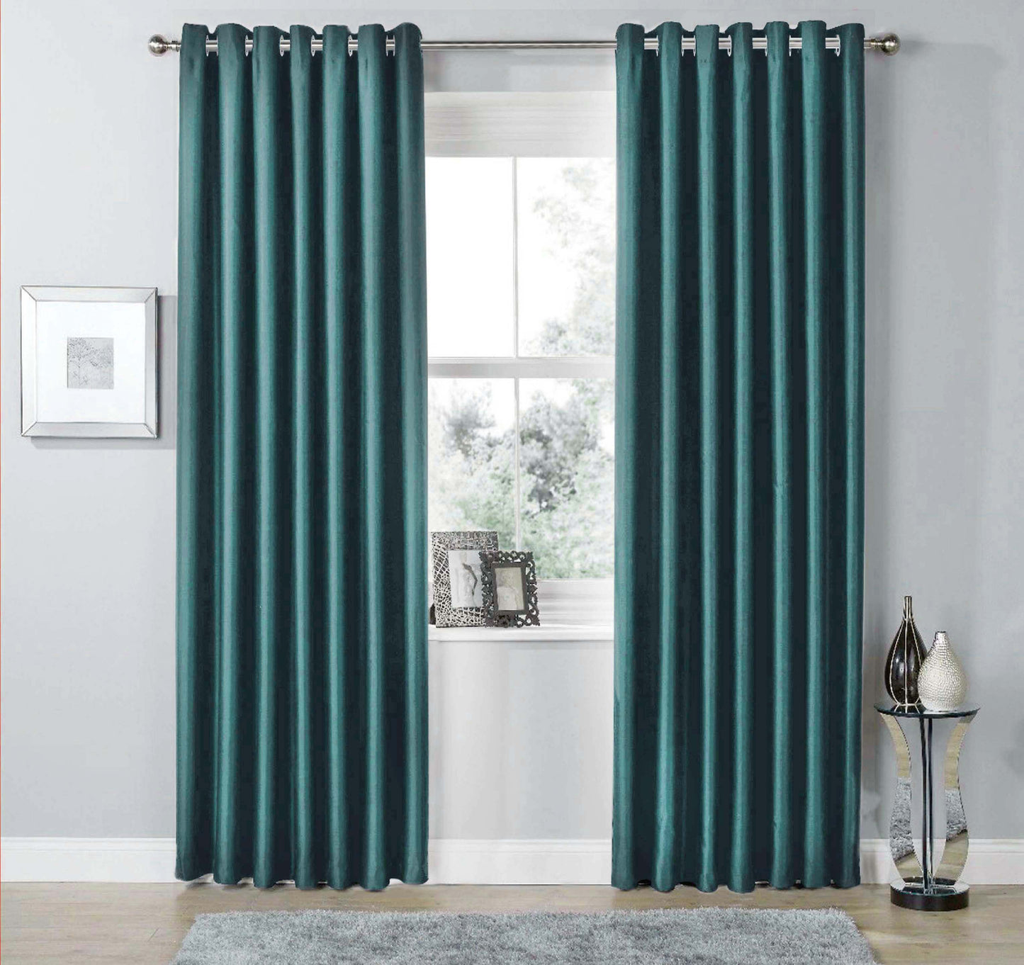 OLIVIA ROCCO Thermal Blackout Curtains For Room Darkening Panels 12 Colours Multiple Sizes