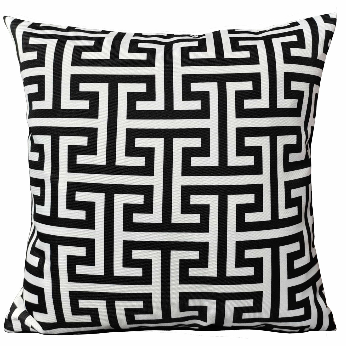 OLIVIA ROCCO Milano Black Waterproof Cushion Covers 43x43 cm Reversible Breathable