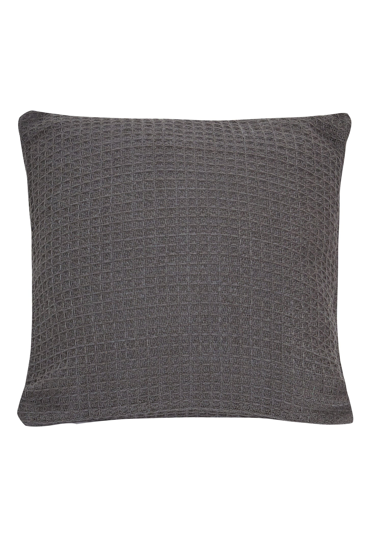 OLIVIA ROCCO Lisbon Pure Indian Cotton Handwoven Honeycomb Cushion Covers 17x17 and 24x24