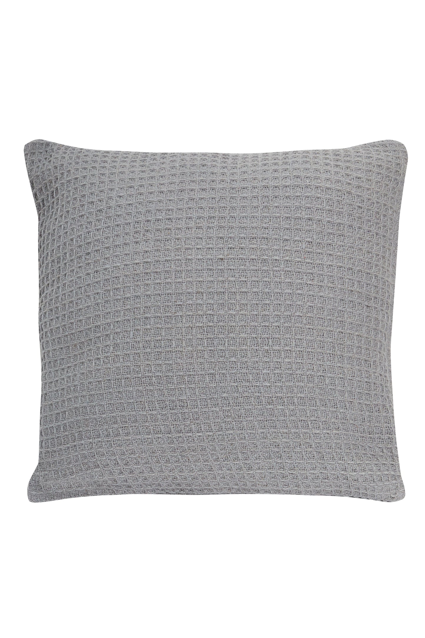 OLIVIA ROCCO Lisbon Pure Indian Cotton Handwoven Honeycomb Cushion Covers 17x17 and 24x24