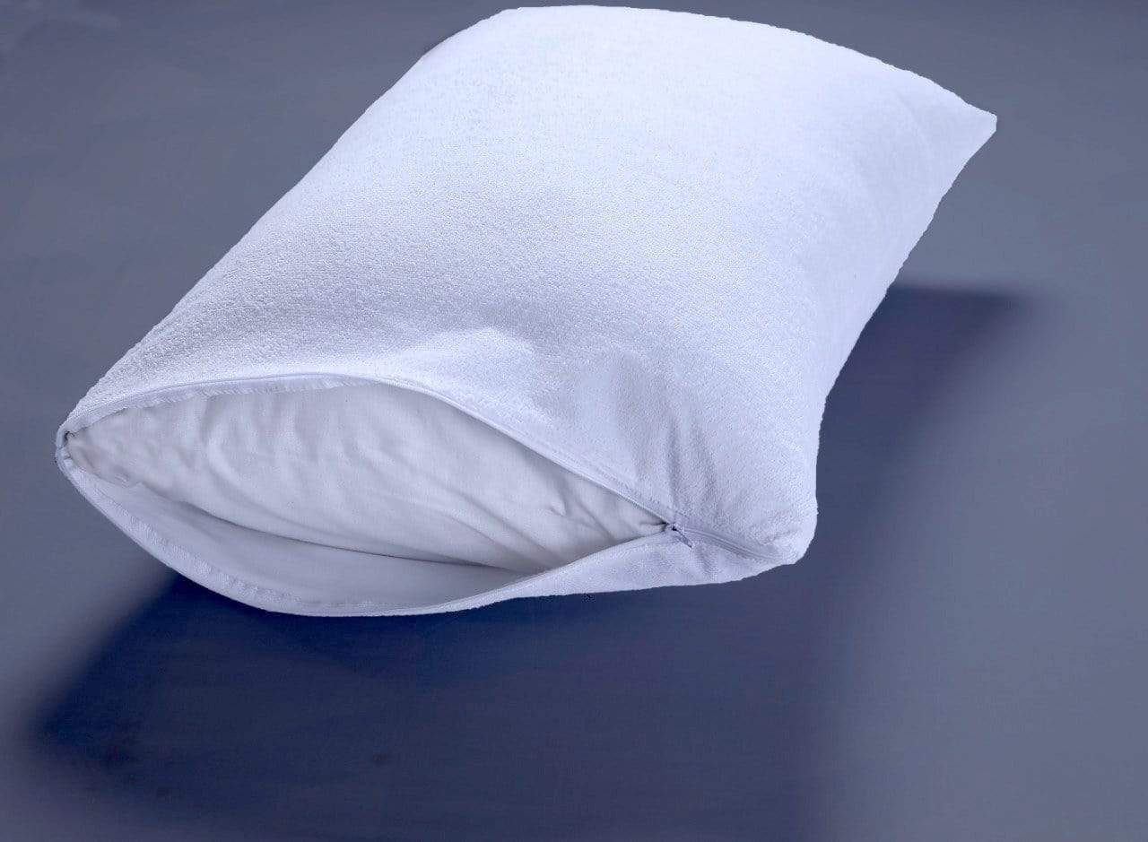 OLIVIA ROCCO Waterproof Terry Towel Mattress Protector With Deep Skirt Highly Absorbent