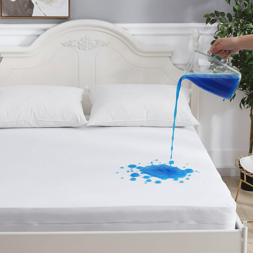 OLIVIA ROCCO Waterproof Anti Bed Bug Mattress Encaser Extra Deep Easy-Care Hotel-Quality Textile