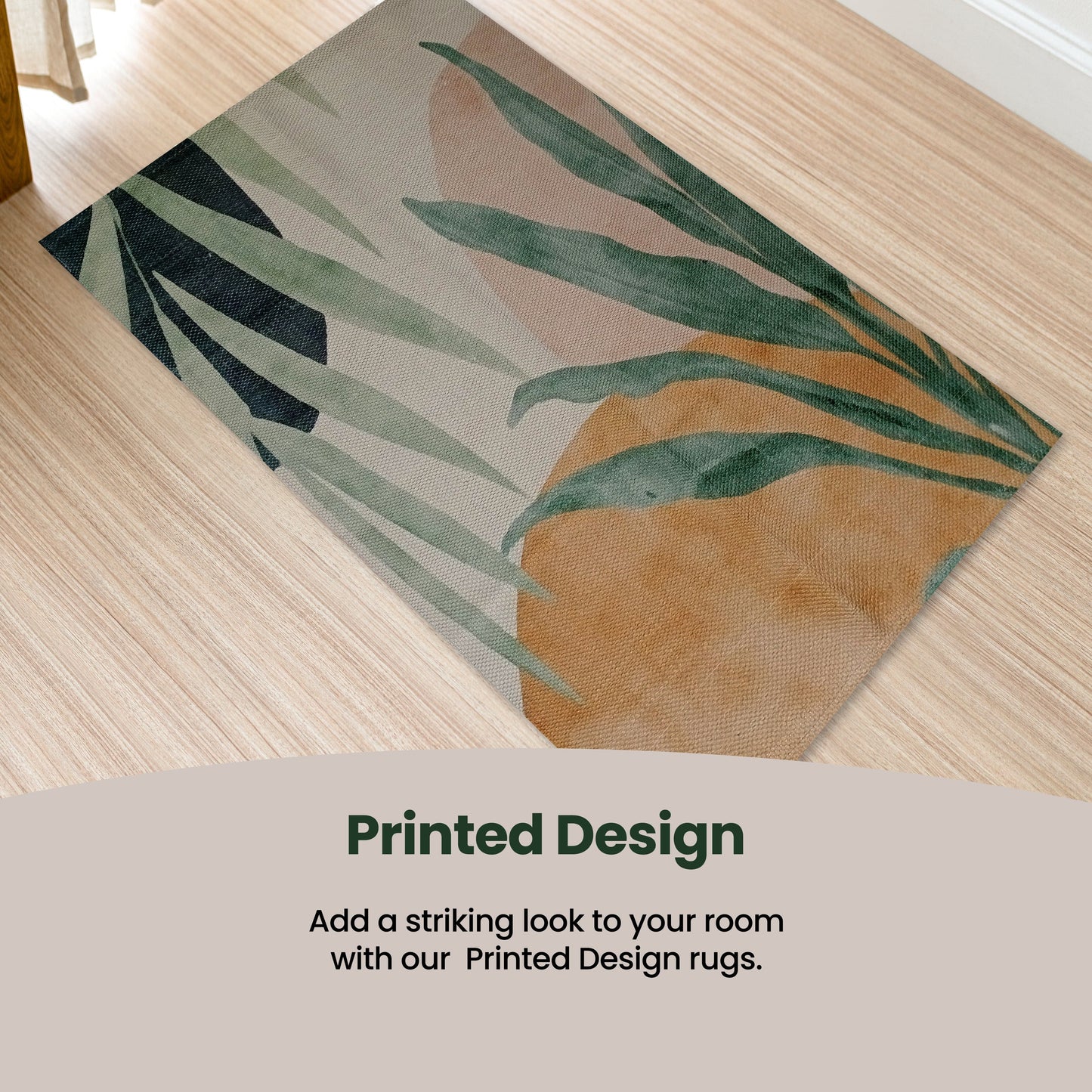 OLIVIA ROCCO Printed Rug Sabine Design Modern Non Slip Soft Durable Floor Rug for Living