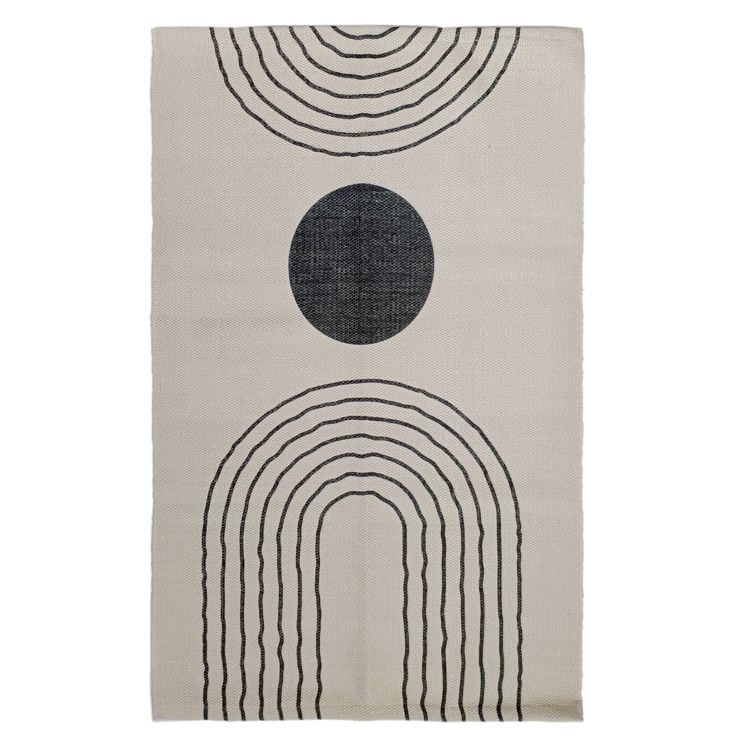 OLIVIA ROCCO Printed Rug Tuscany Design Non Slip Soft Durable Floor Rug For Living Room