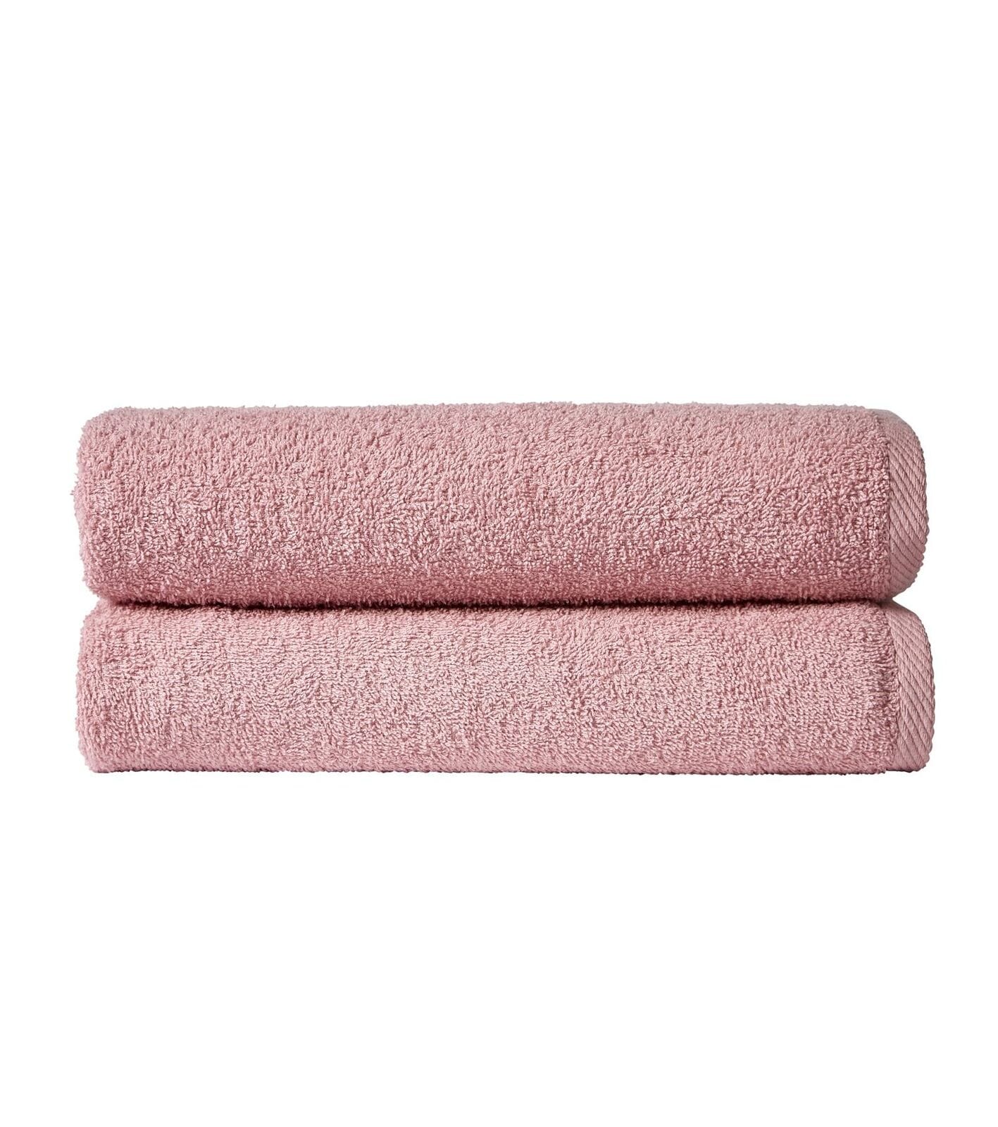 OLIVIA ROCCO Large Bath Sheets 80x140 cm Pack of 2 Quick Drying Lightweight Easycare
