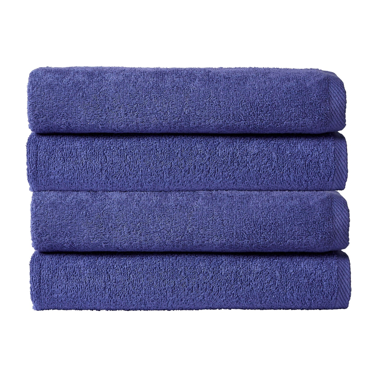 OLIVIA ROCCO Pack Of 4 Large Quick-Drying Indus Valley Cotton Bath Sheets 80x140cm