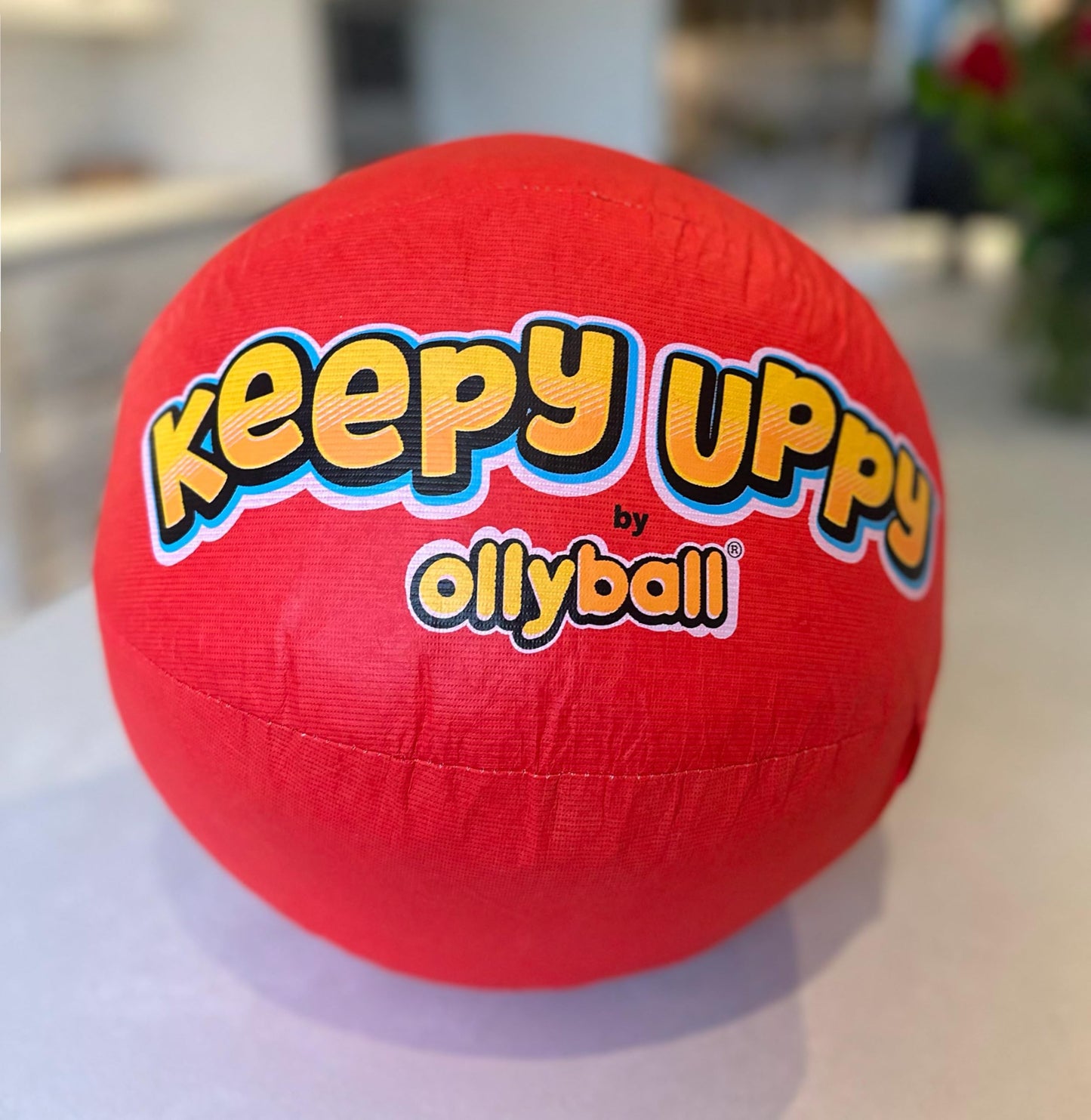 Ollyball Keepy Uppy – Patented Indoor Play Ball for Safe, Active Family Fun | 12-Inch Indoor Ball