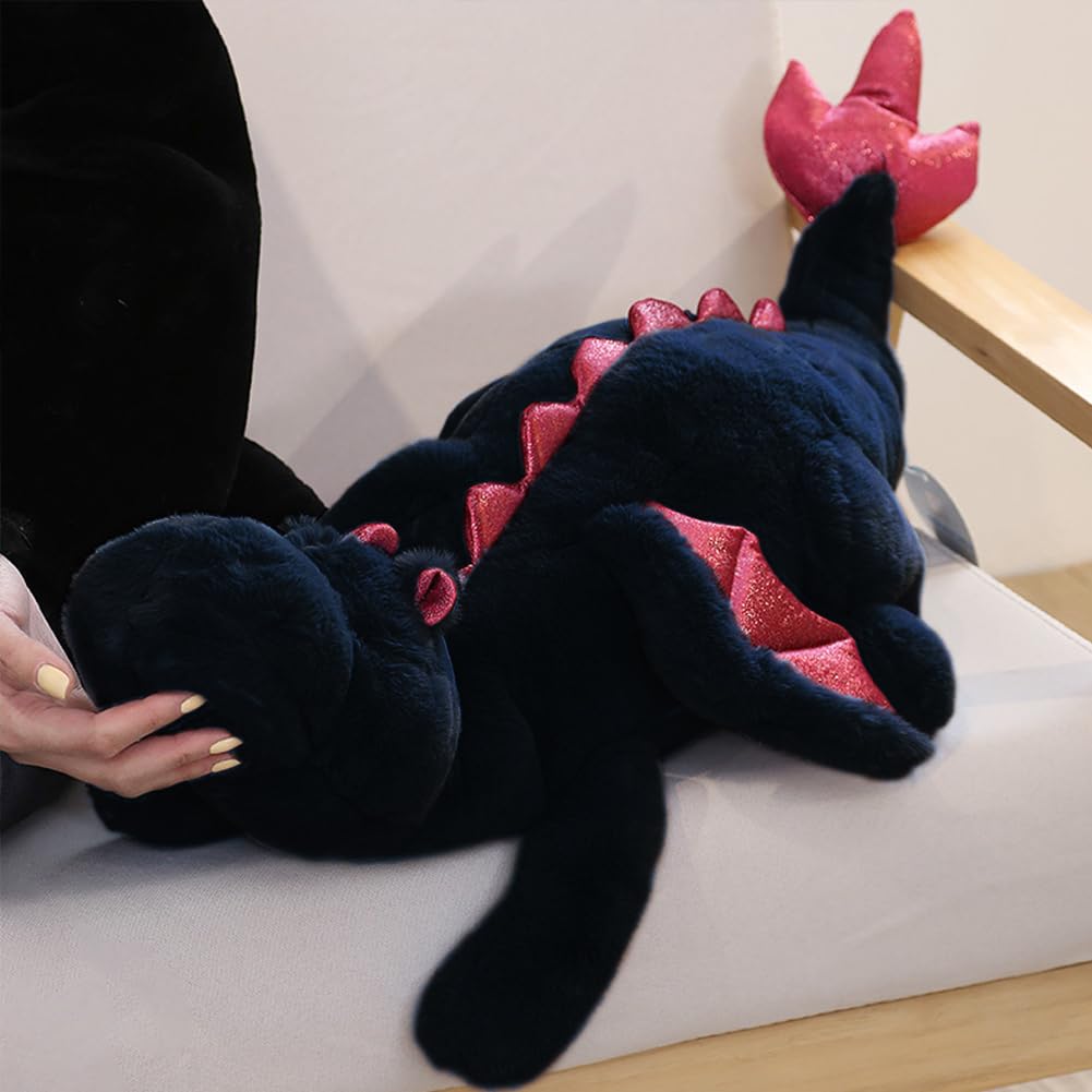 Ololele Little Weighted Dragon Plush – 27.6in, 2lb | Soft, Hypoallergenic Weighted Dragon Toy for Kids & Adults (2025 Edition)