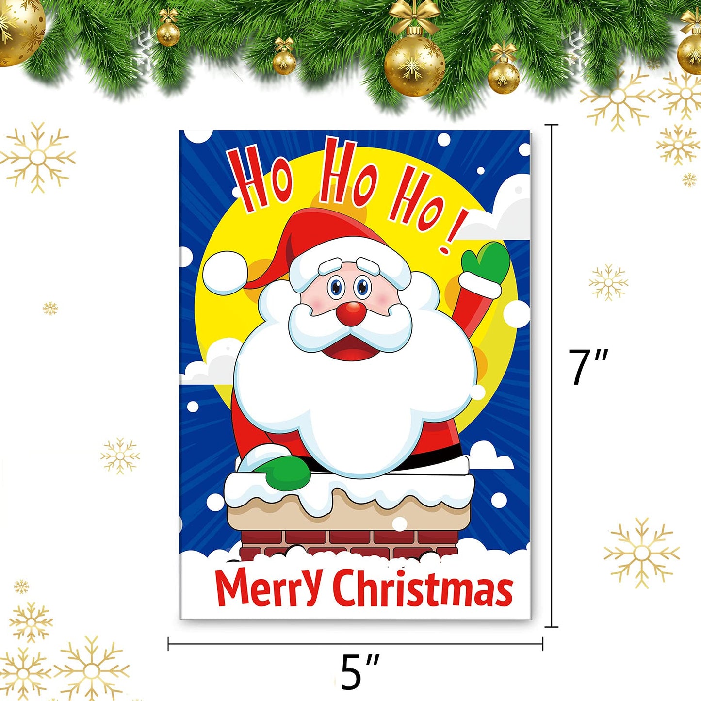 Omgouue 32-Piece Christmas Coloring Books for Kids – 5x7 Inch Holiday Coloring Set