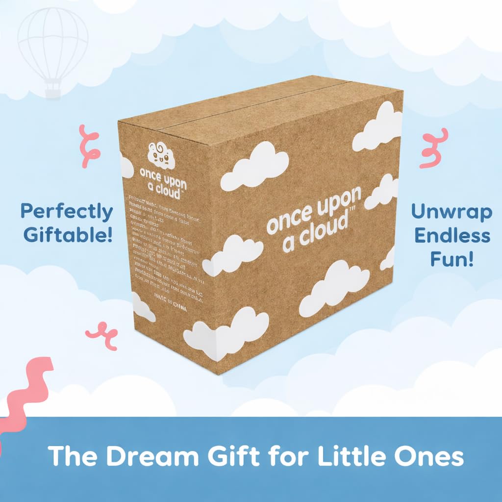 Once Upon a Cloud Foam Climbing Blocks — 6-Piece Indoor Toddler Toy Set for Ages 1–4