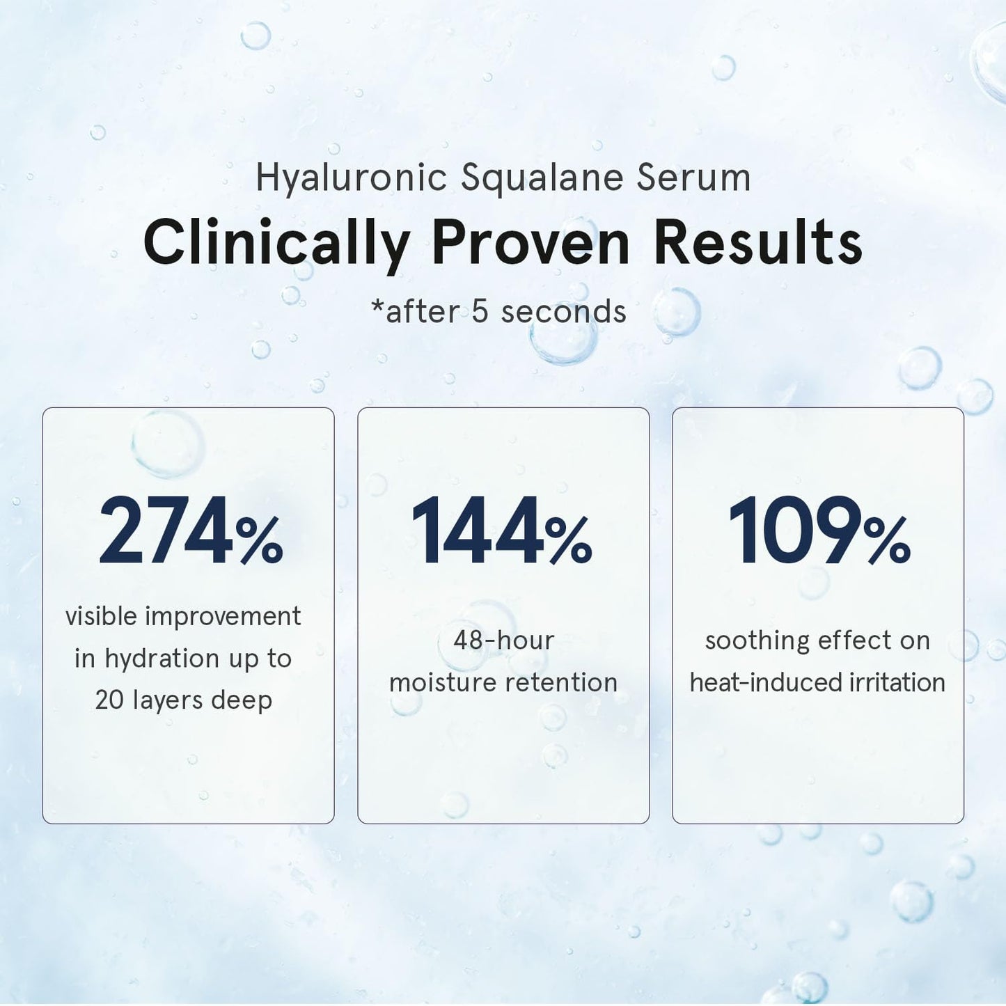 ONE THING Hyaluronic Squalane Serum (50ml) — Lightweight Dual-Layer Hydration (Korean Skincare)