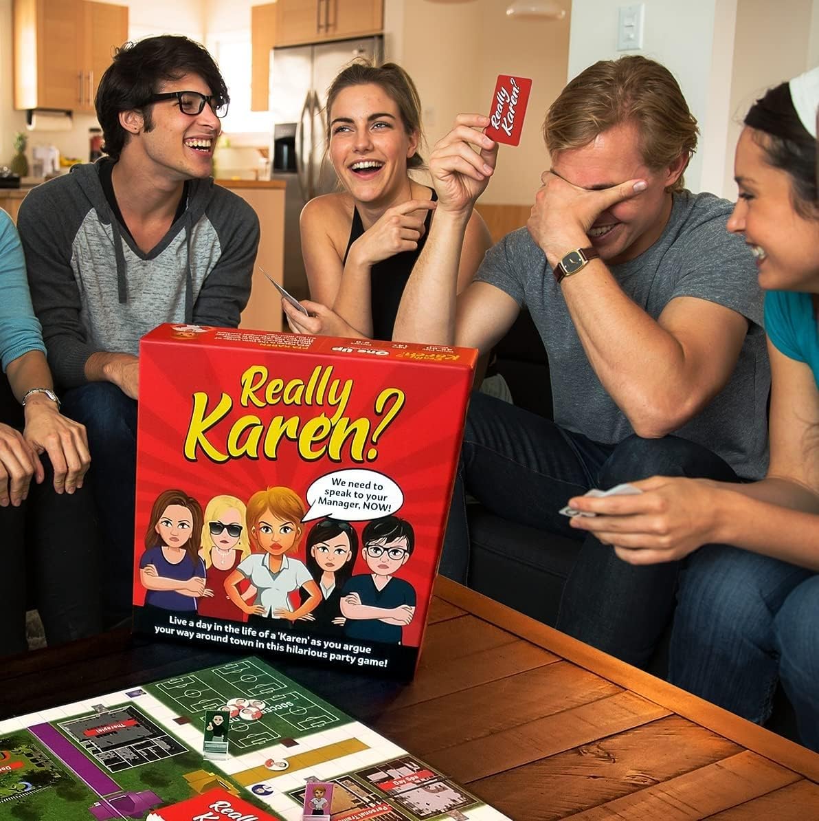 Really Karen? Board Game by One Up Parties and Games – Hilarious Party Night (Ages 14+)