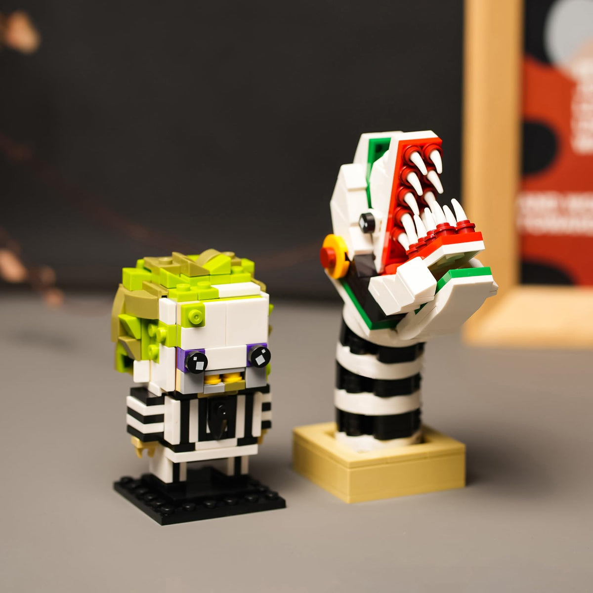 Onederbkk Halloween Horror Figure Building Set – Lego-Compatible 396-Piece Kit for Adults, Gifts & Decor