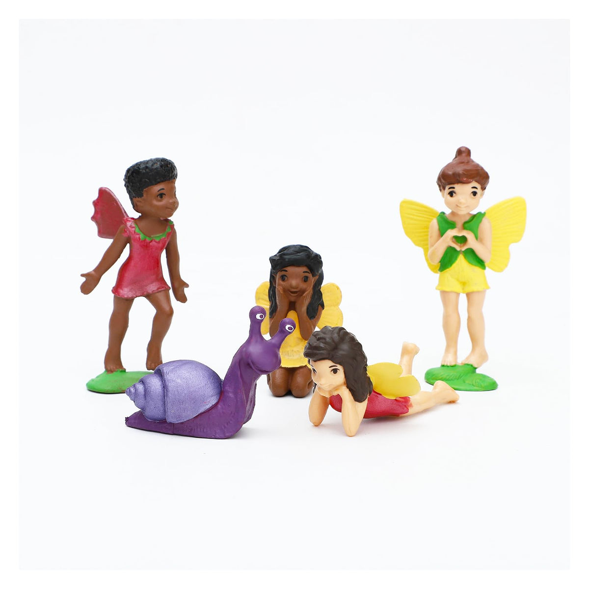 ONEST 18-Piece Hand-Painted Fairy Figurines for Fairy Garden Decor