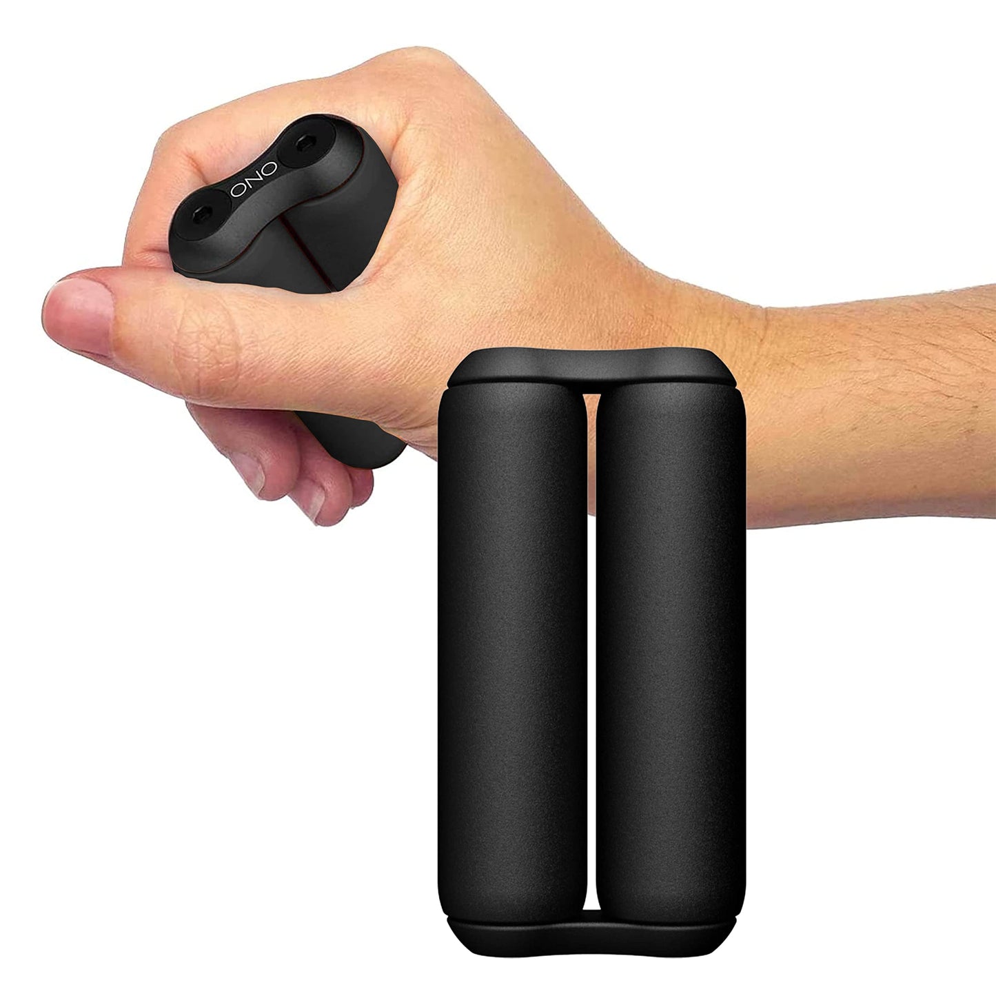 ONO Roller Jr - Silent Handheld Fidget Toy for Small Hands (Black, ABS Plastic)