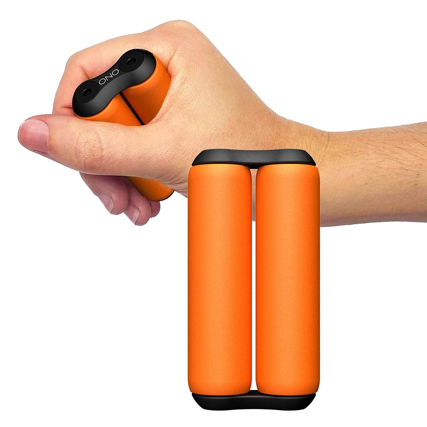 ONO Roller Jr. – Handheld Fidget Toy (Orange, Junior Size) for Silent Stress Relief and Focus