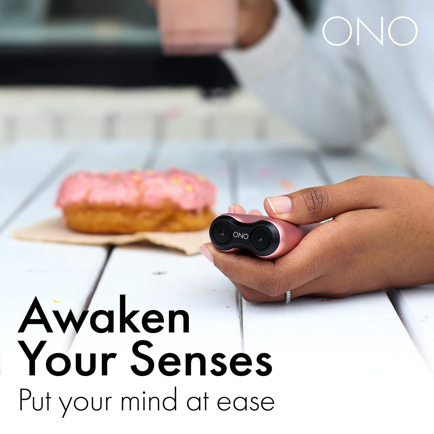 ONO Roller – Handheld Fidget Toy for Adults | Focus & Calm (Rose Gold)