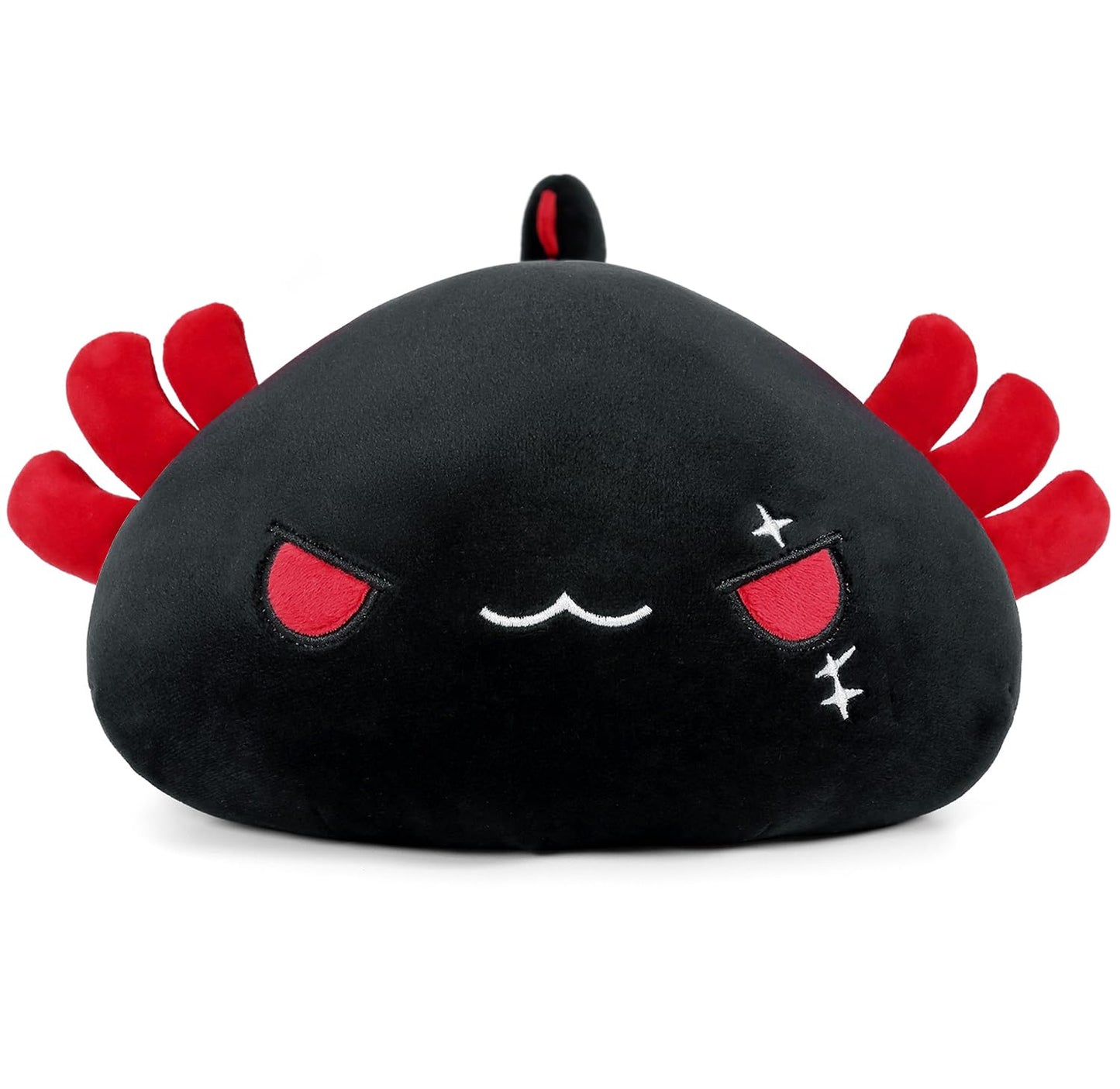 Onsoyours Cute Axolotl Plush – 13-Inch Soft Stuffed Animal Pillow (Black Axolotl A)