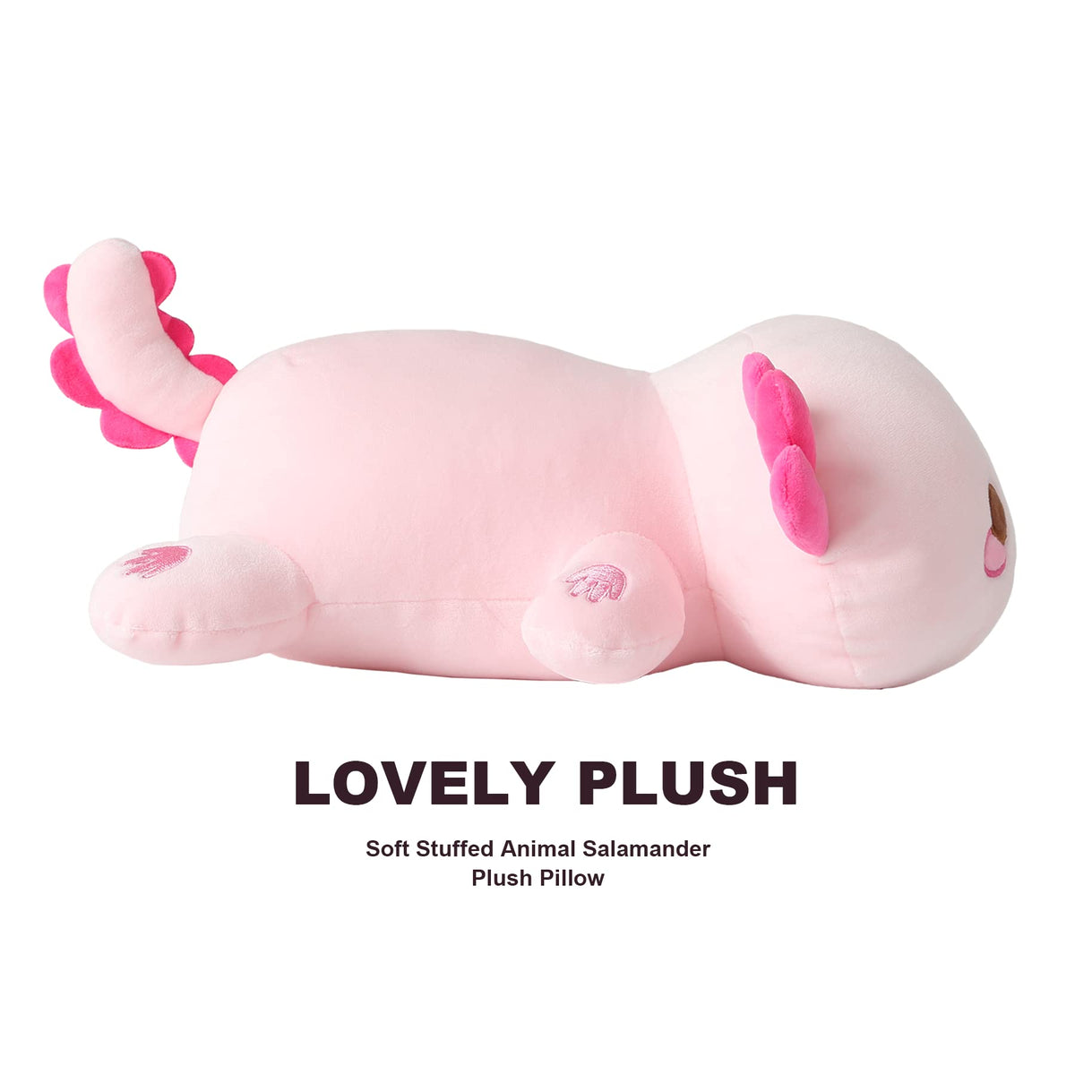 Onsoyours Cute Axolotl Plush - 13" Soft Kawaii Plush Pillow for Kids