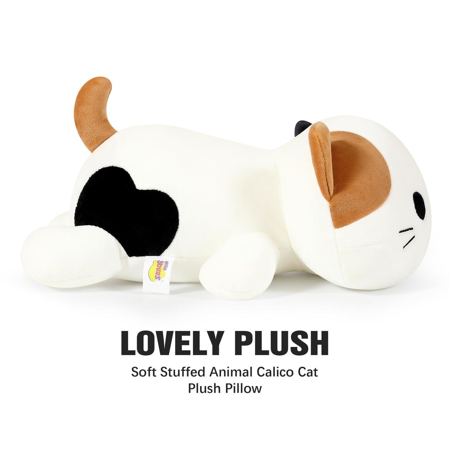 Onsoyours Original Calico Cat Plush - 20 Inch Kitty Plush Toy