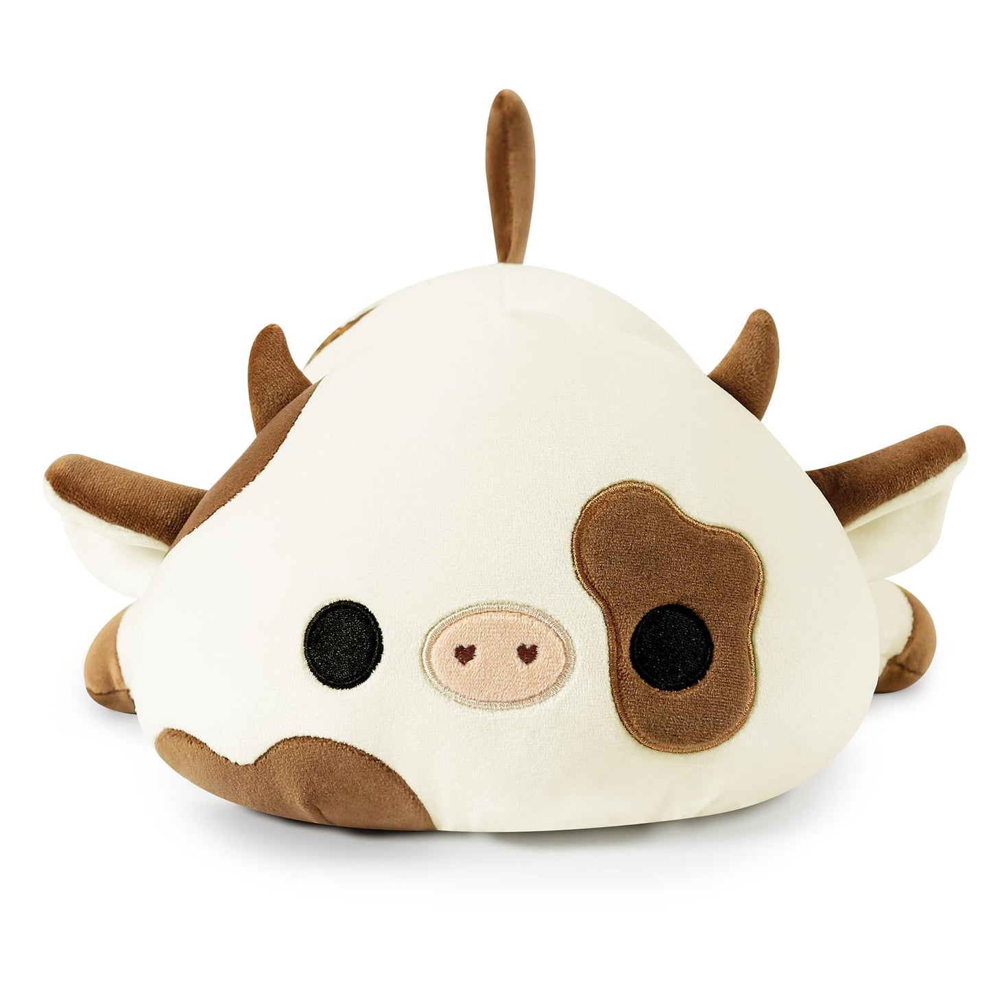 Onsoyours Cute Cow Plushie - 12-Inch Cookies Cow Squishy Plush Toy Pillow