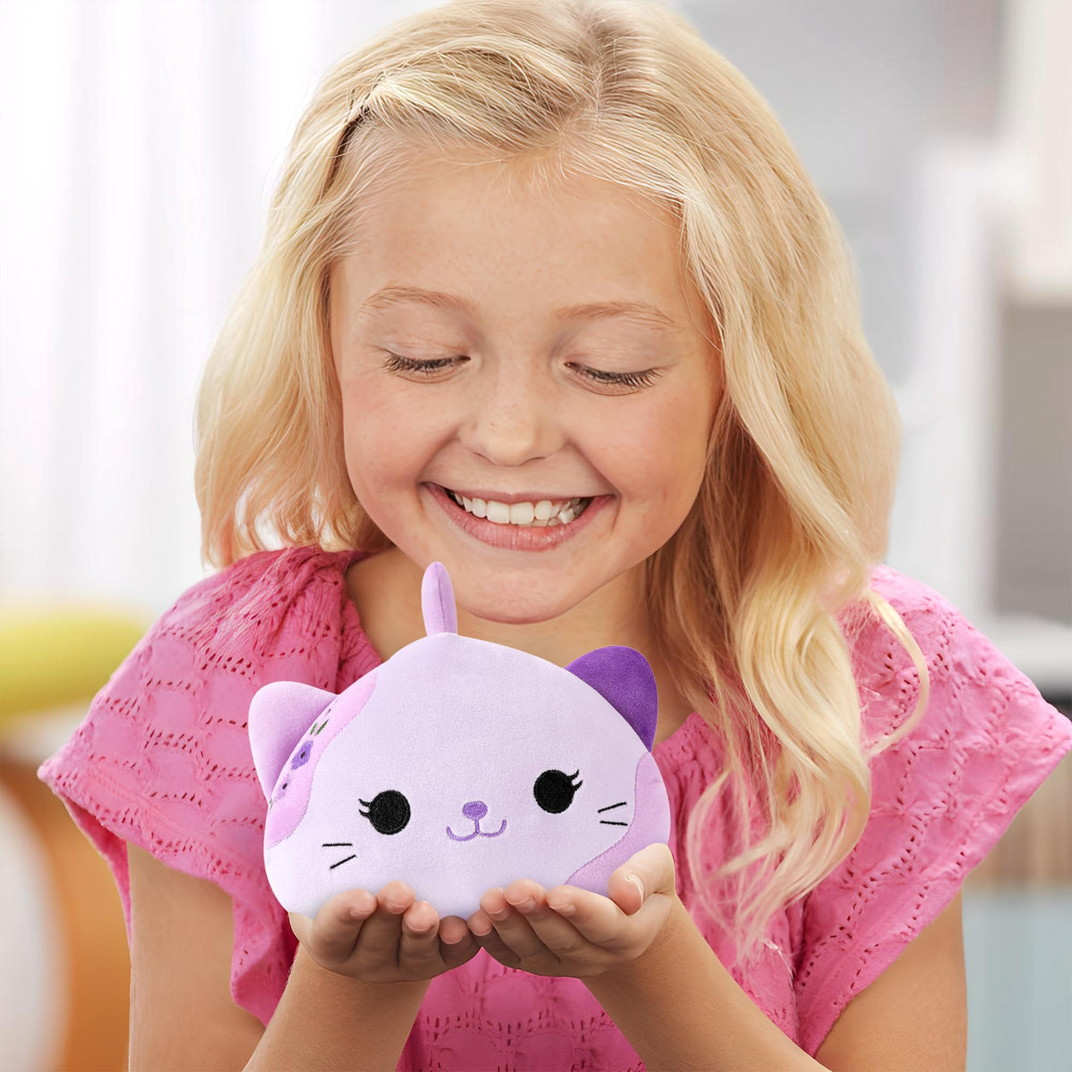 Onsoyours Lavender Cat Plush – 9-Inch Soft Kitty Toy for Kids & Adults