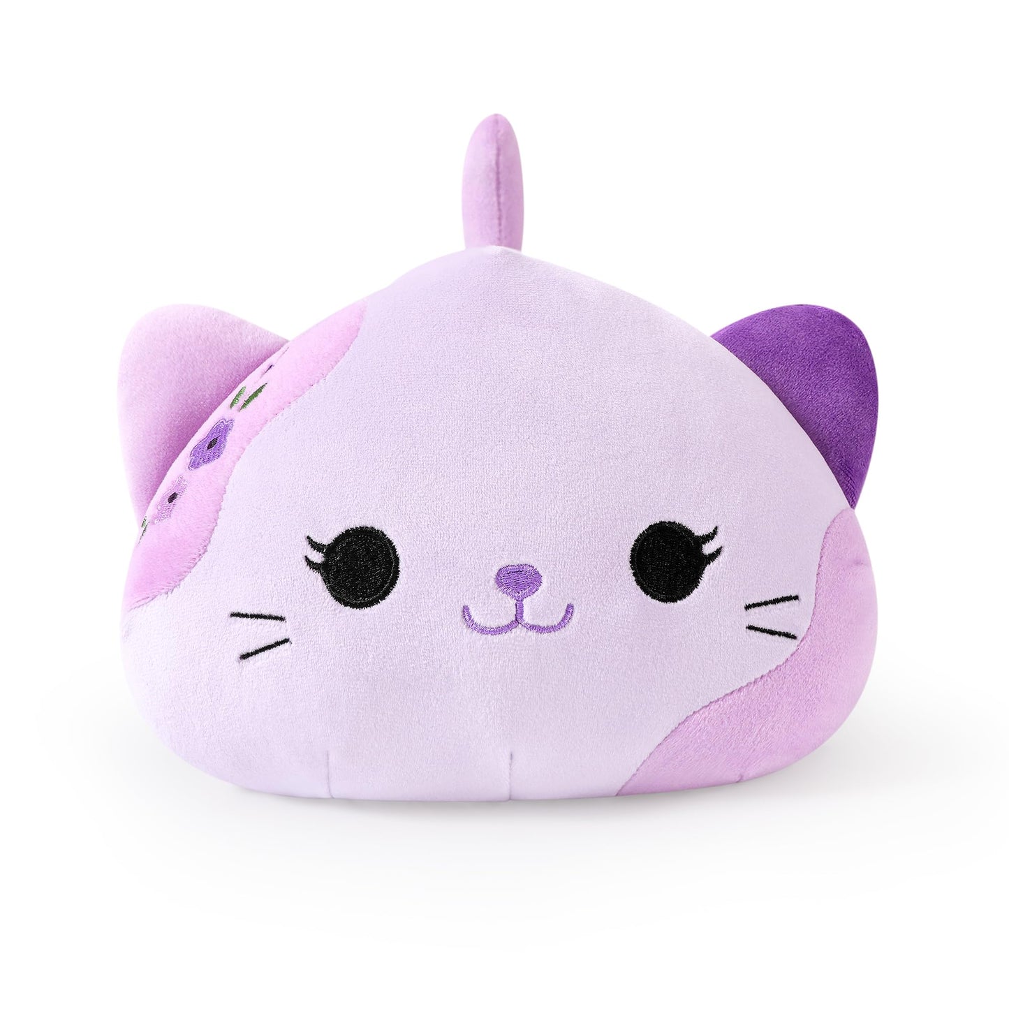 Onsoyours Original Lavender Cat Plush 13-Inch – Soft Kawaii Kitty Pillow Gift