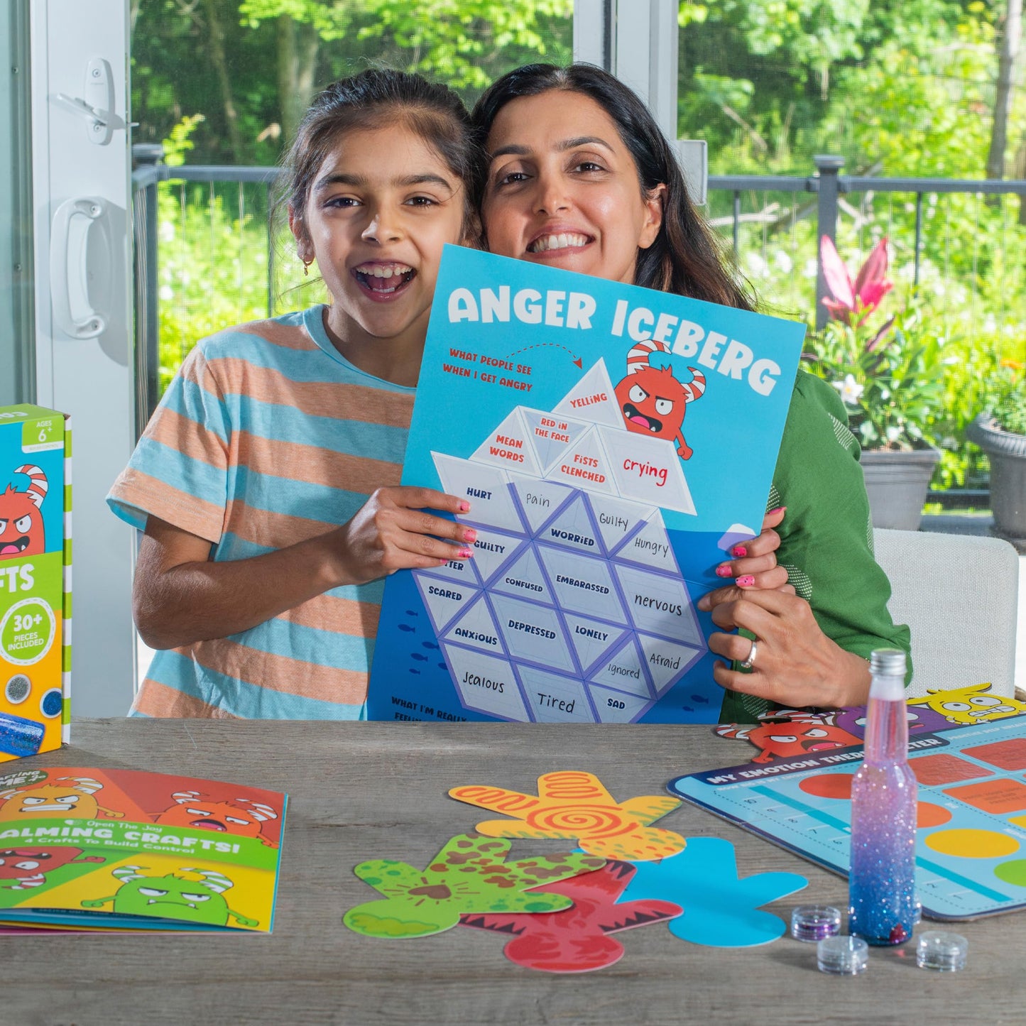 Open The Joy Calming Crafts Kit for Kids – Mindfulness & Sensory Play