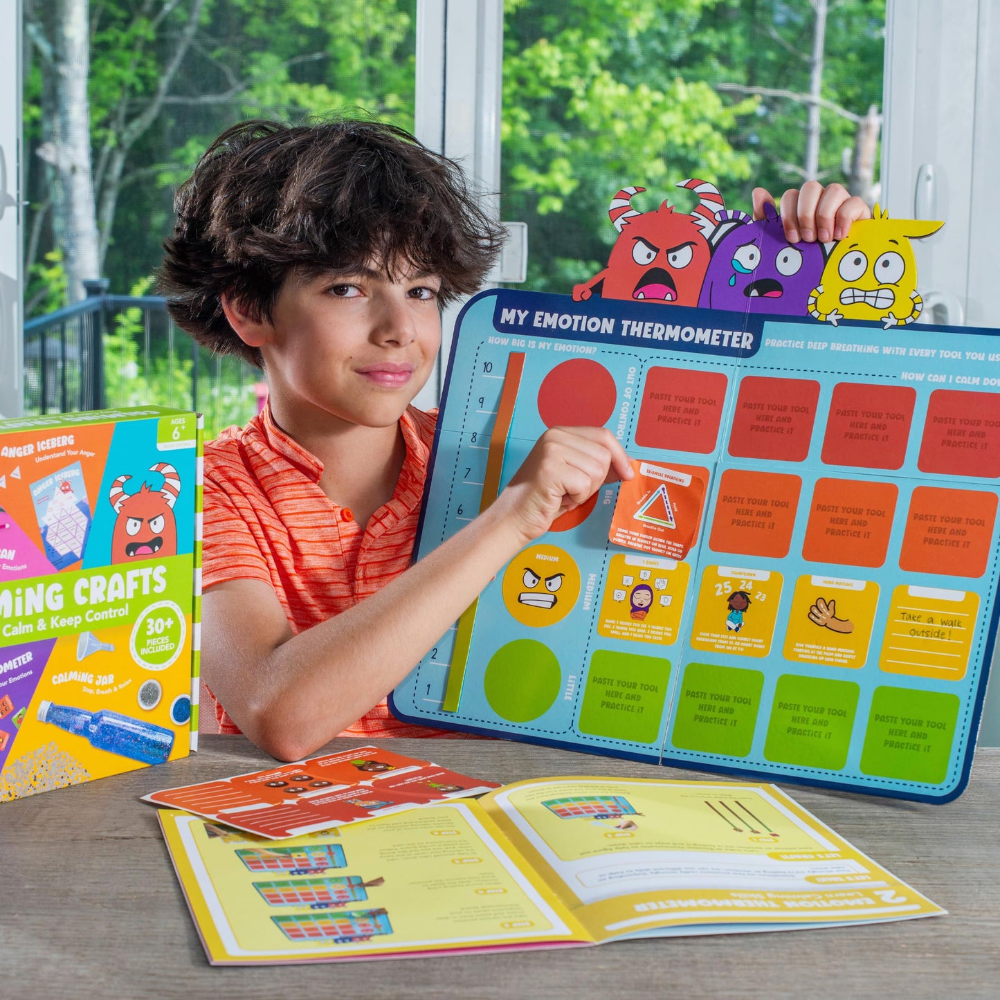 Open The Joy Calming Crafts Kit for Kids – Mindfulness & Sensory Play