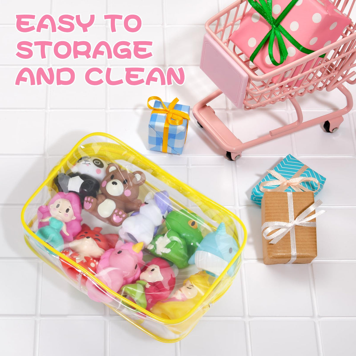 Oriate Fairy Tale Finger Puppets – 10-Pack Toddler Story Time Puppets + Storage Bag (12m+)