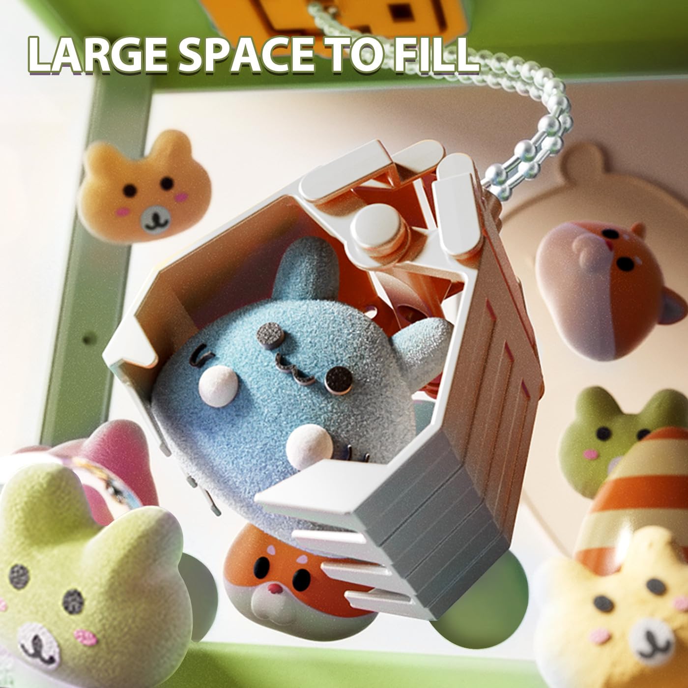 ORANGE OCEAN Claw Machine for Kids – Large Arcade Claw with Prizes, USB/Battery Power