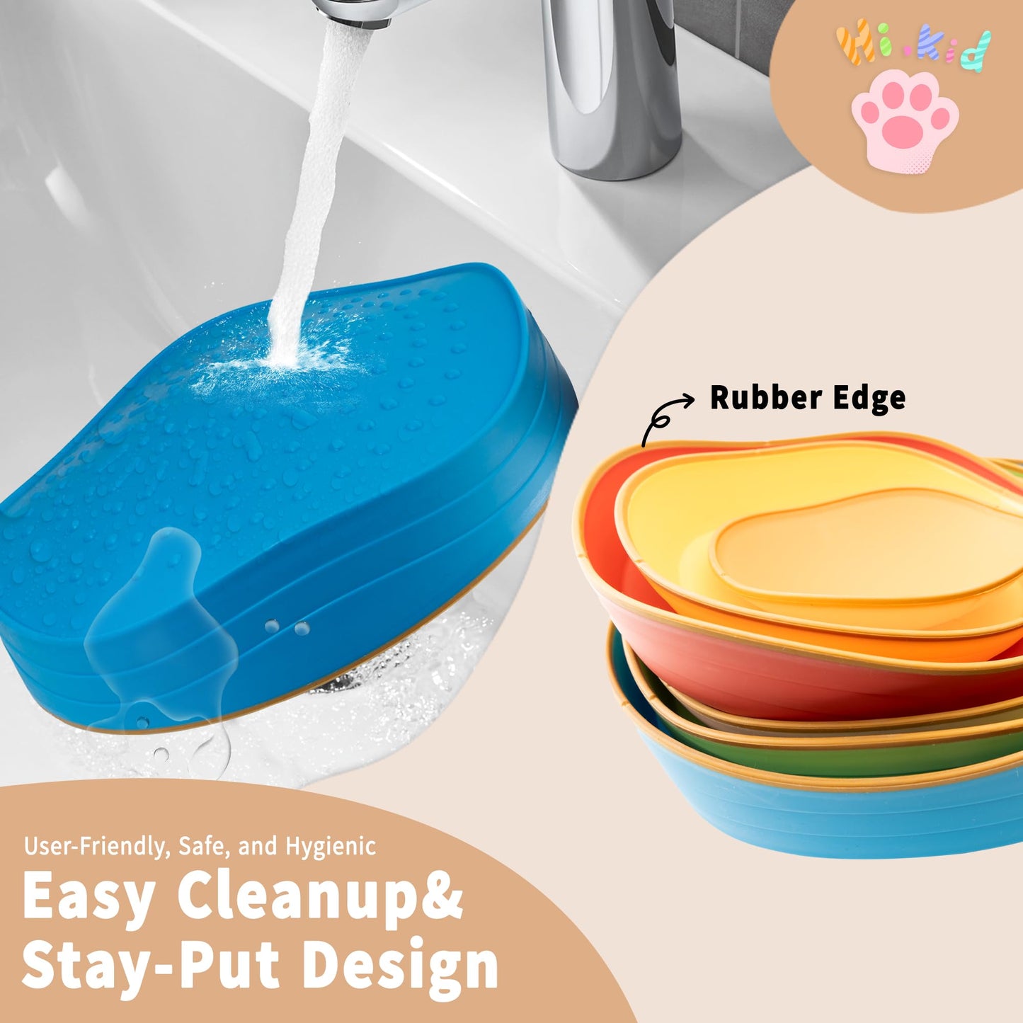 Oranmew Stepping Stones for Kids – Balance, Sensory Play, Stackable 6-Pcs Set