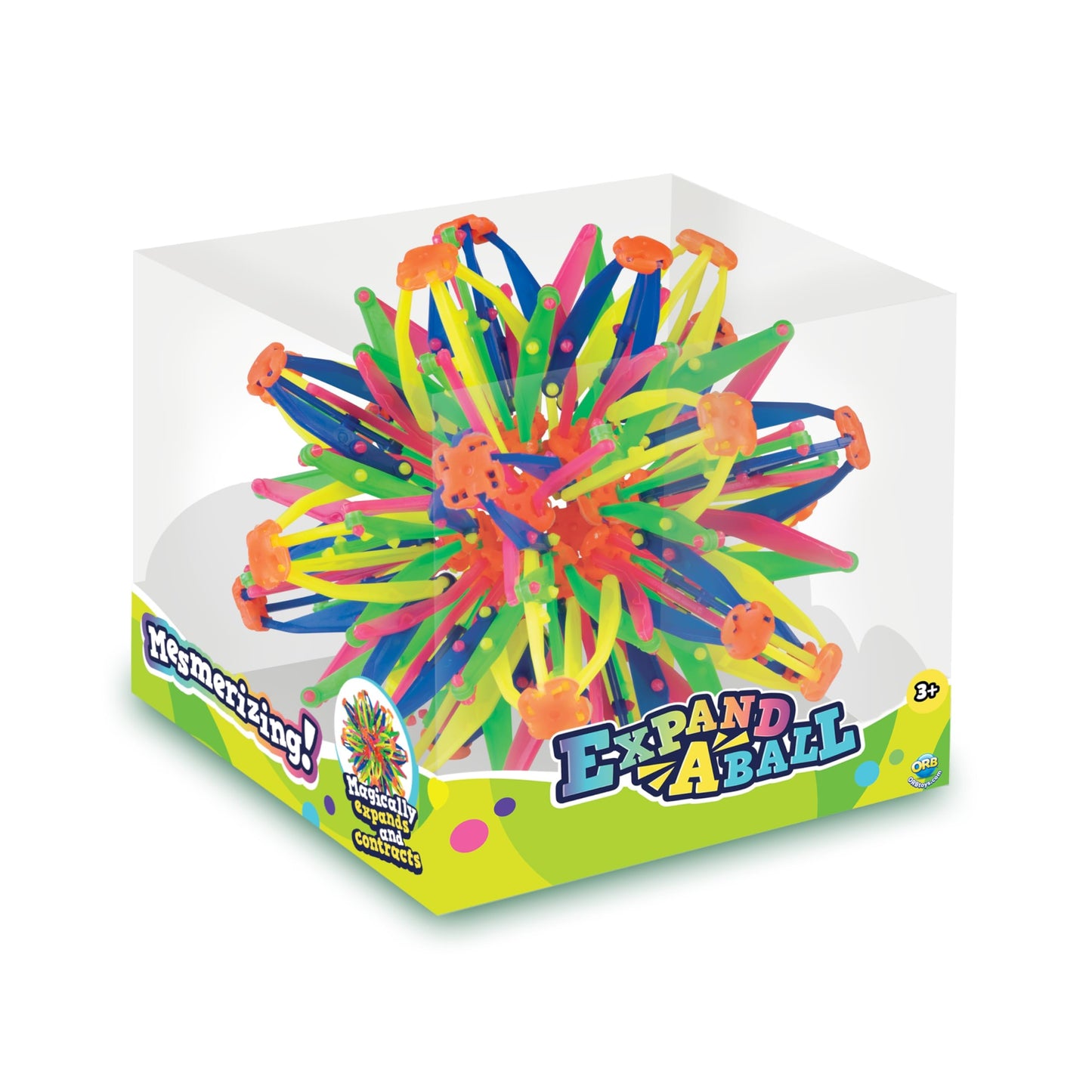 ORB Curiosities Jumbo Expand-A-Ball: Expandable 6-14 in Sensory Fidget Ball | The Orb Factory
