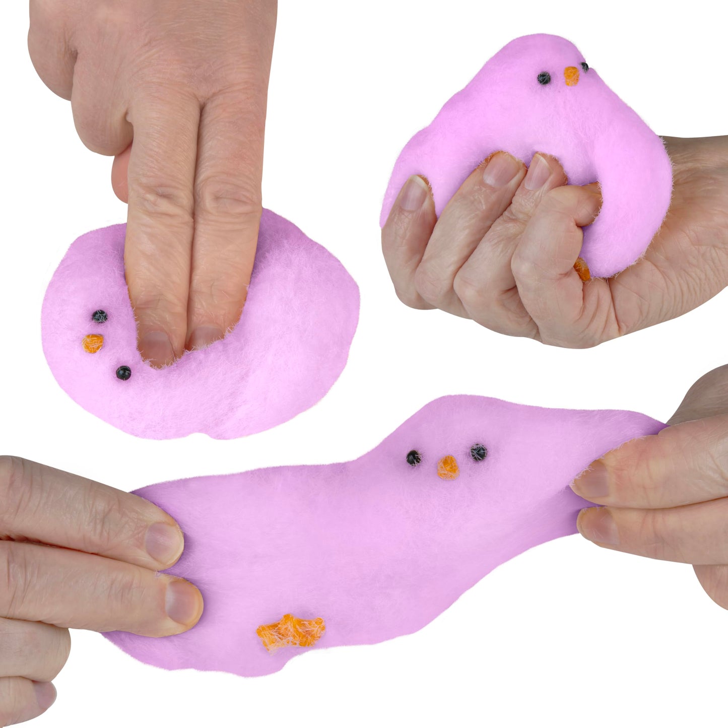 ORB TABA Pink Chick Squishy – Soft Fidget Toy by The Orb Factory