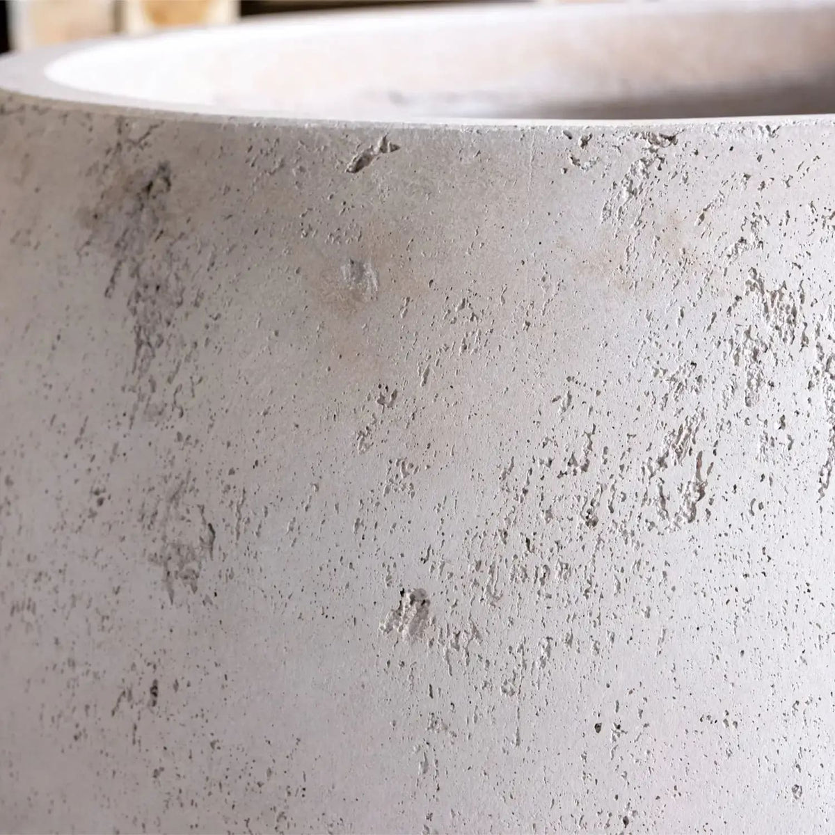 Orbello | Truffle –  22cm Concrete Sphere Planter – 3L Round Plant Pot